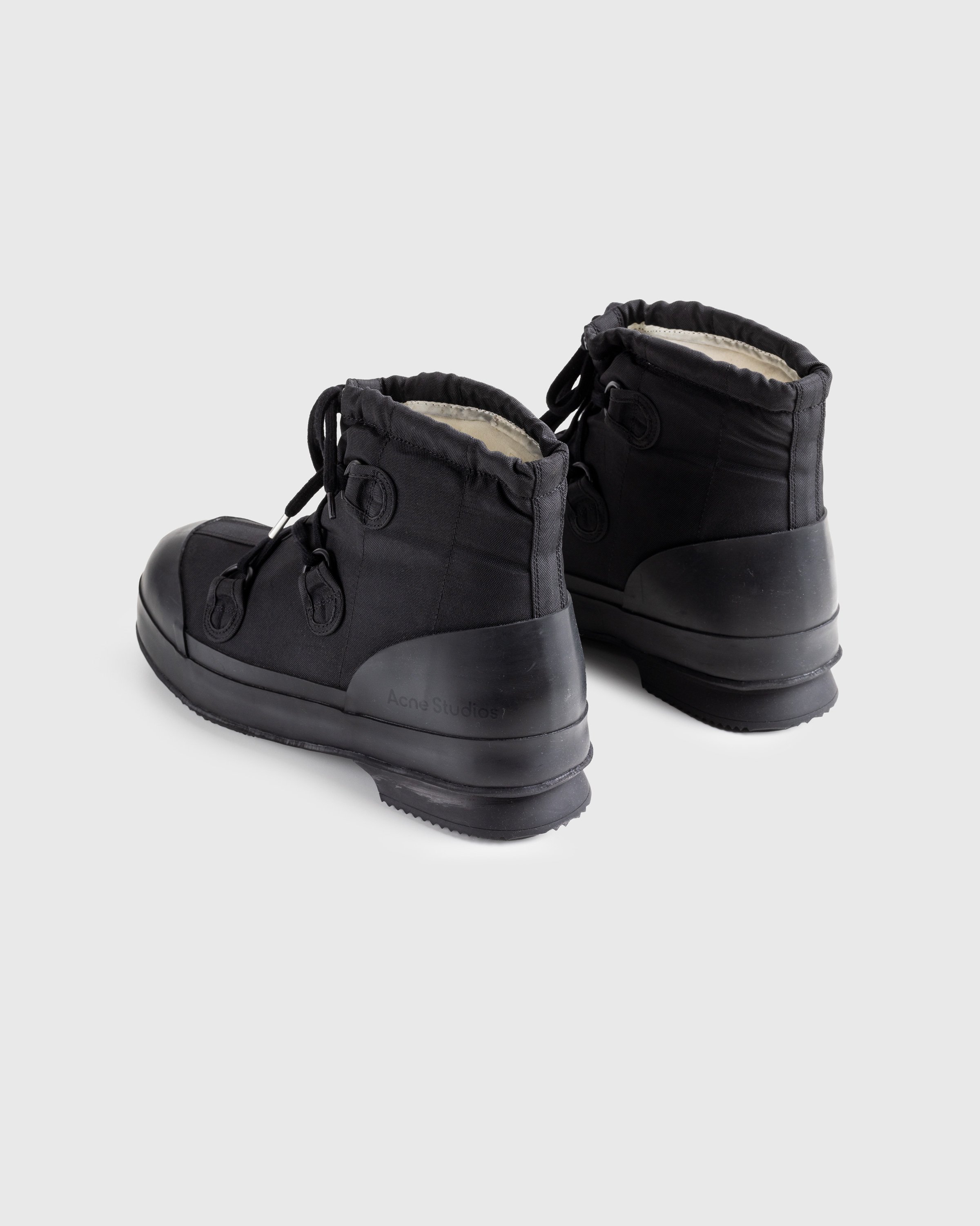 Acne Studios - Lace-Up Boots Black - Footwear - Black - Image 4