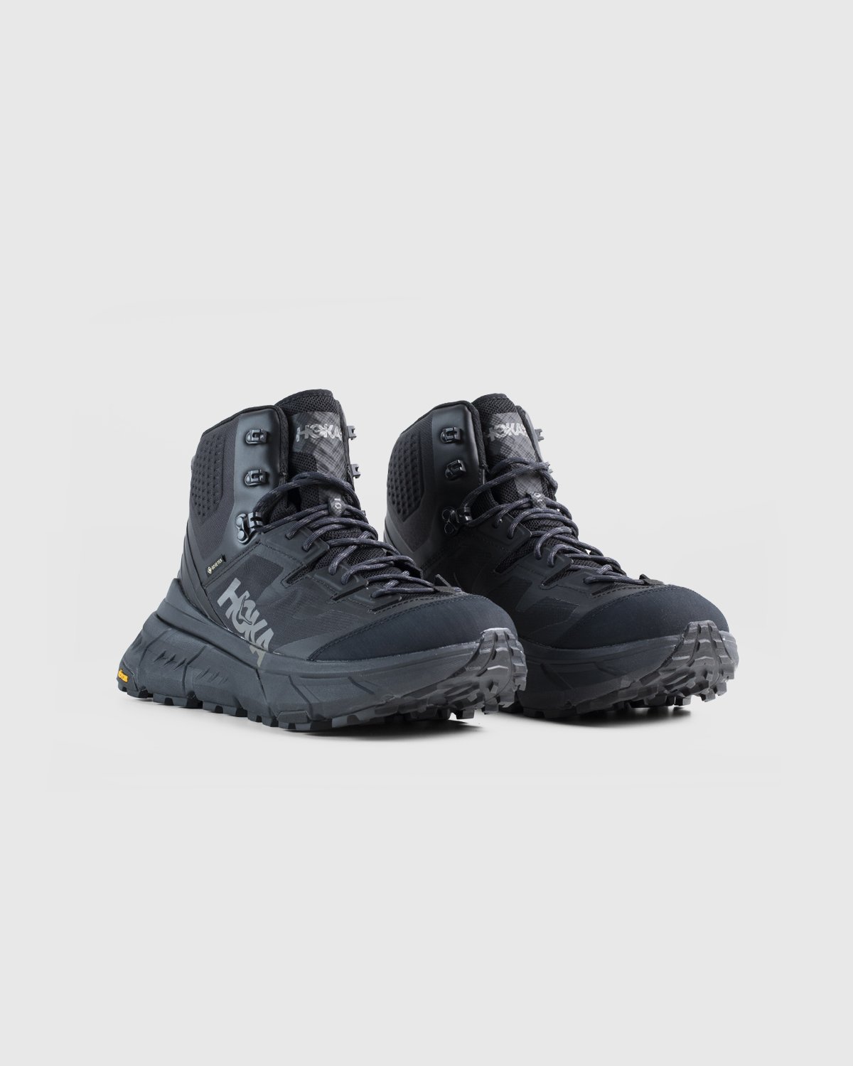 HOKA - M Tennine Hike GTX Black Dark Gull Grey - Footwear - Black - Image 3