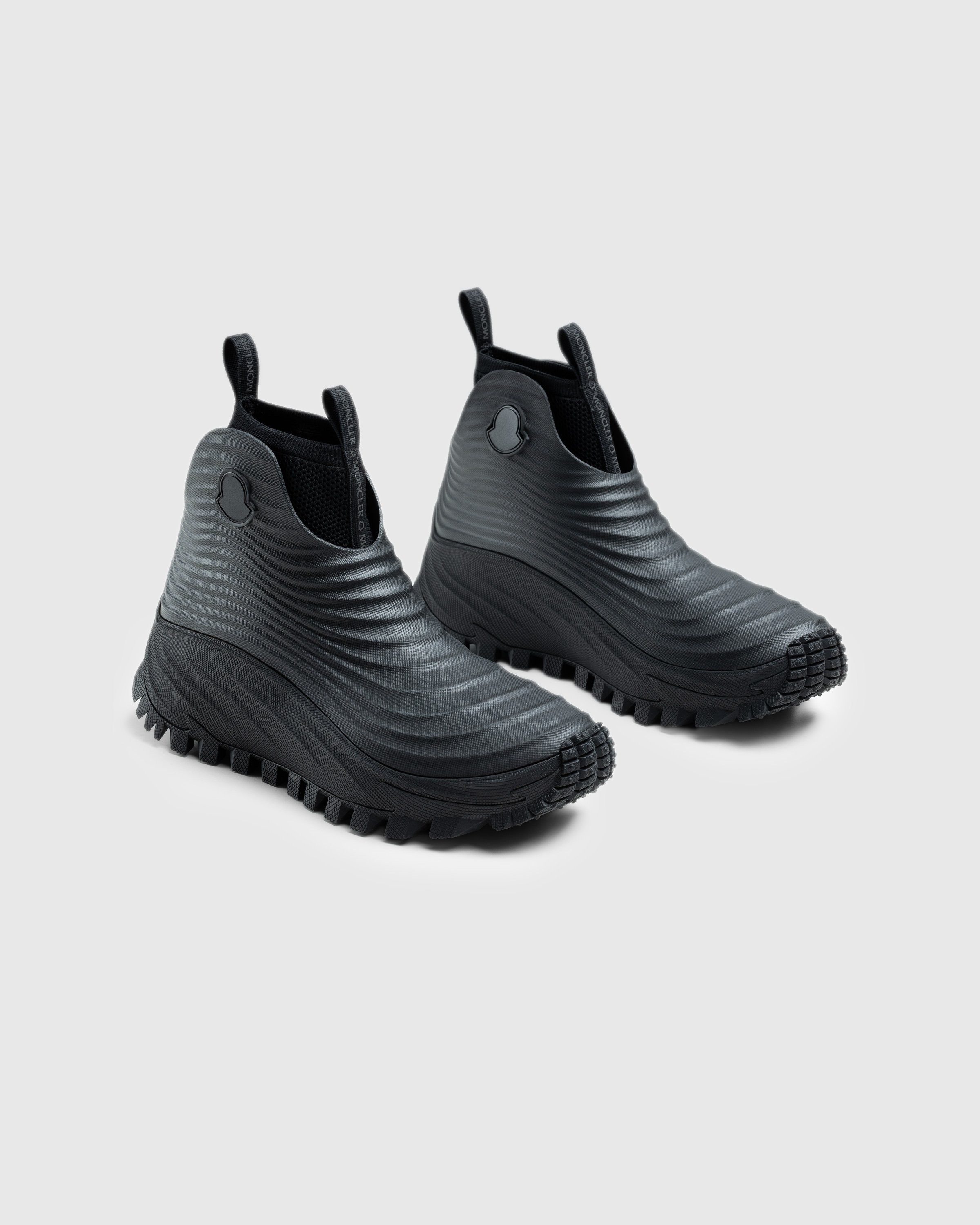 Moncler - Acqua High Rain Boots Black - Footwear - Black - Image 3