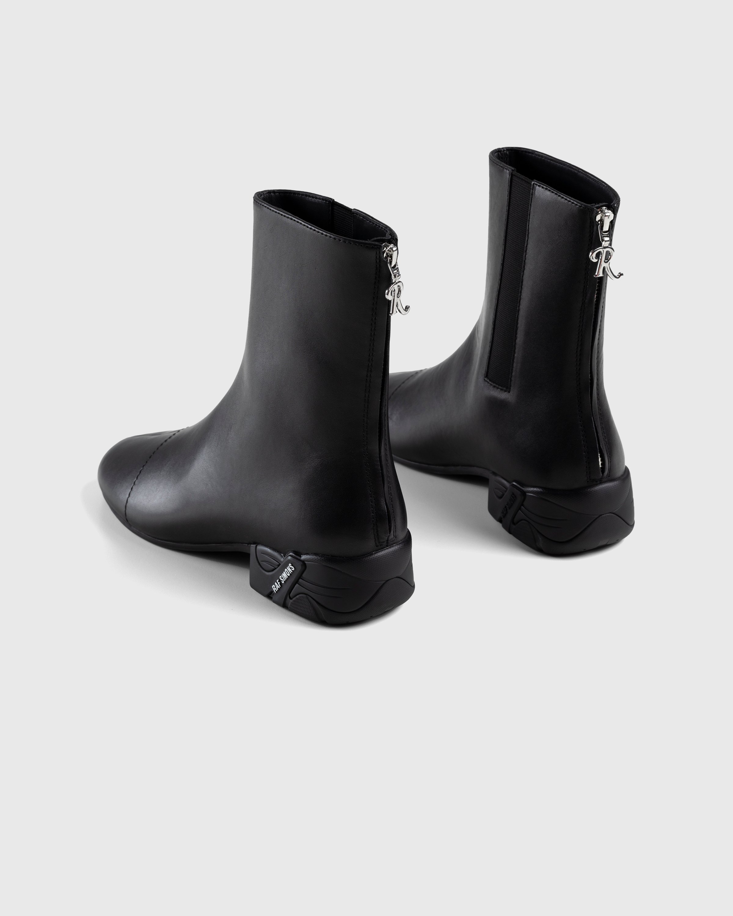 Raf Simons - Solaris High Leather Boot Black - Footwear - Black - Image 4