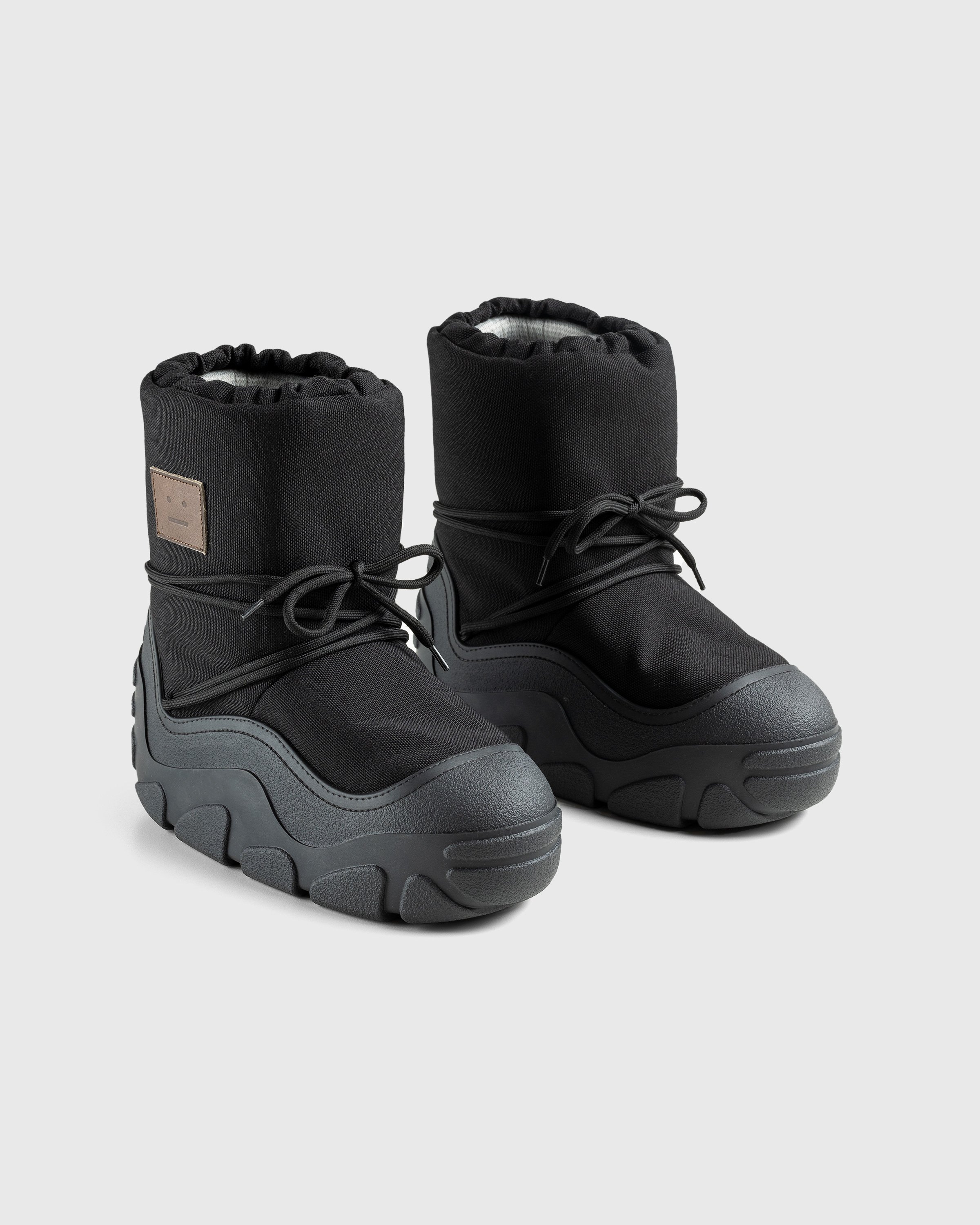 Acne Studios - Lace-Up Ankle Boots Black - Footwear - Black - Image 3