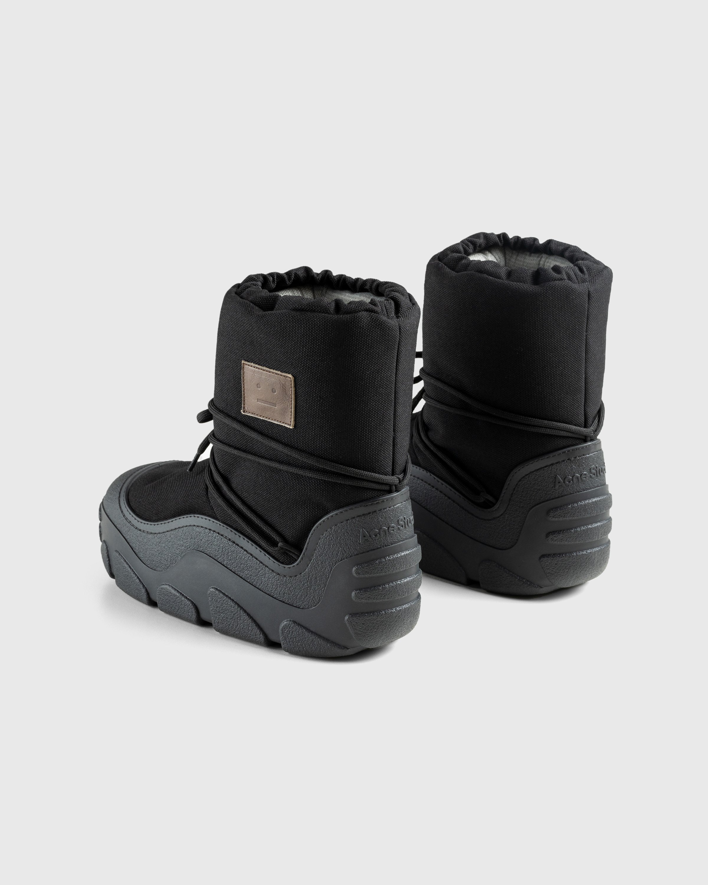 Acne Studios - Lace-Up Ankle Boots Black - Footwear - Black - Image 4