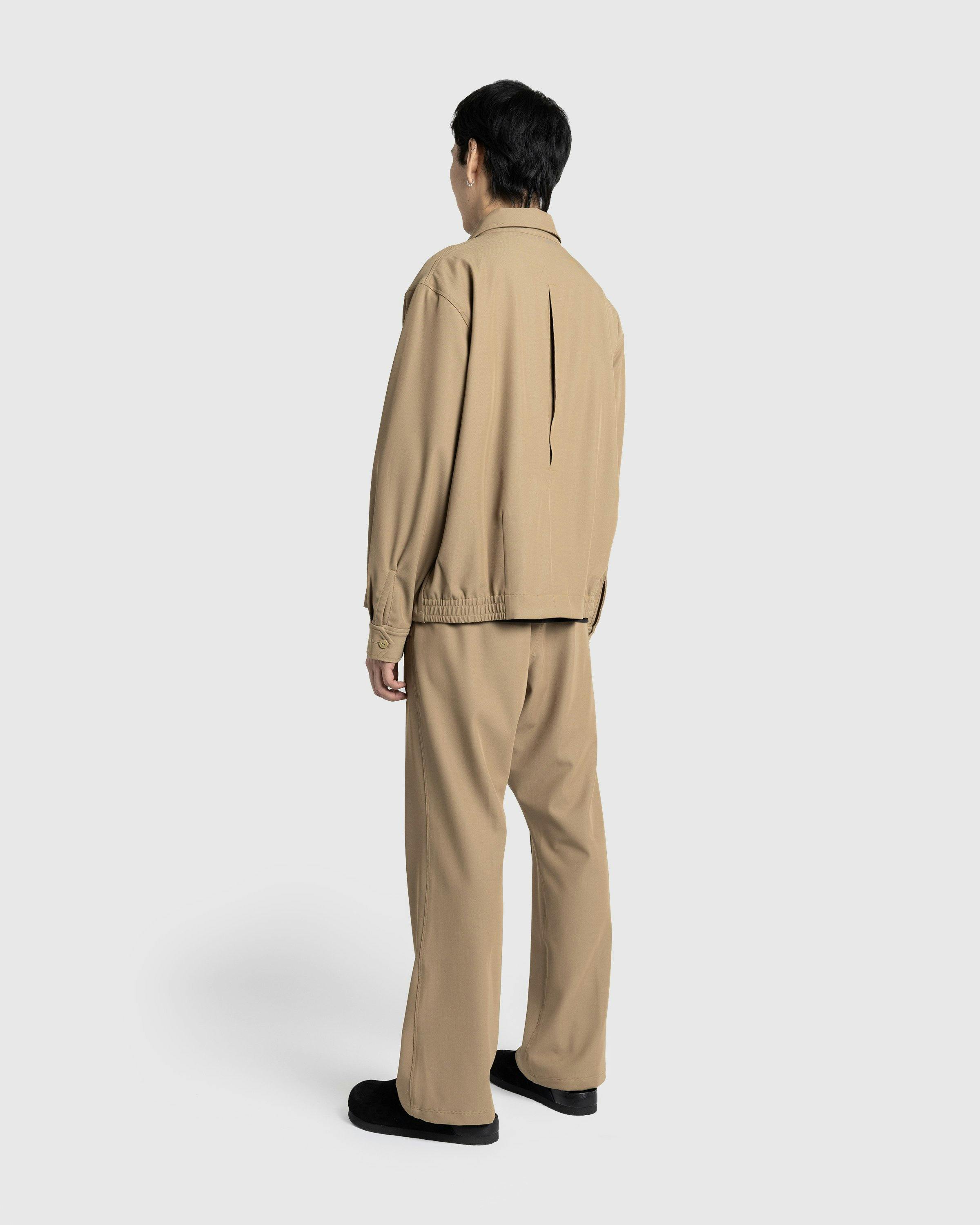 Needles - W.U. Boot-Cut Pant - PE/R/PU Cavalry Twill - Clothing - Beige - Image 4