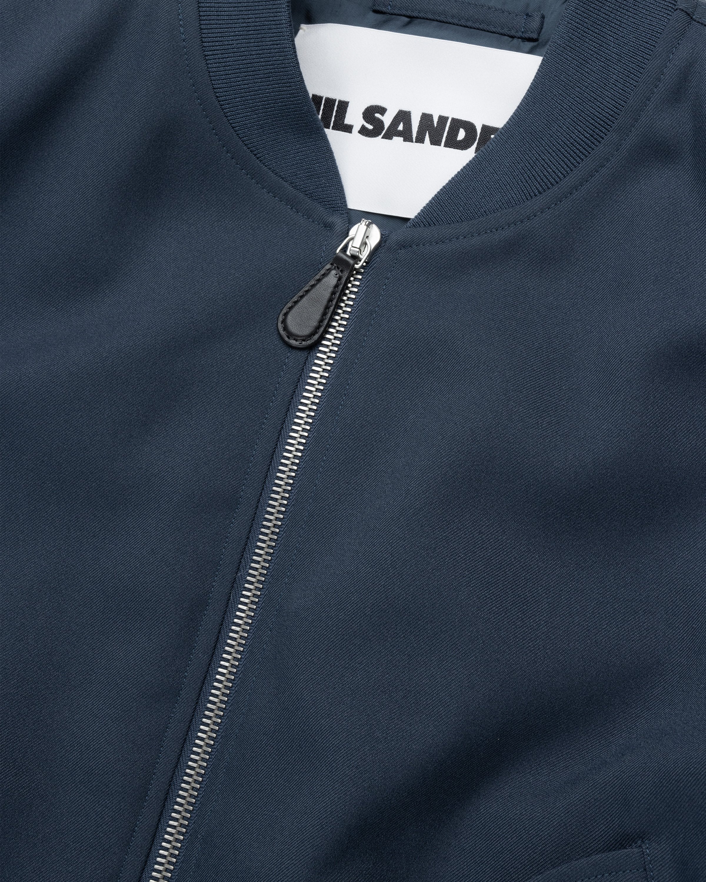 Jil Sander - Zip-Up Blouson Marine - Clothing - Blue - Image 6