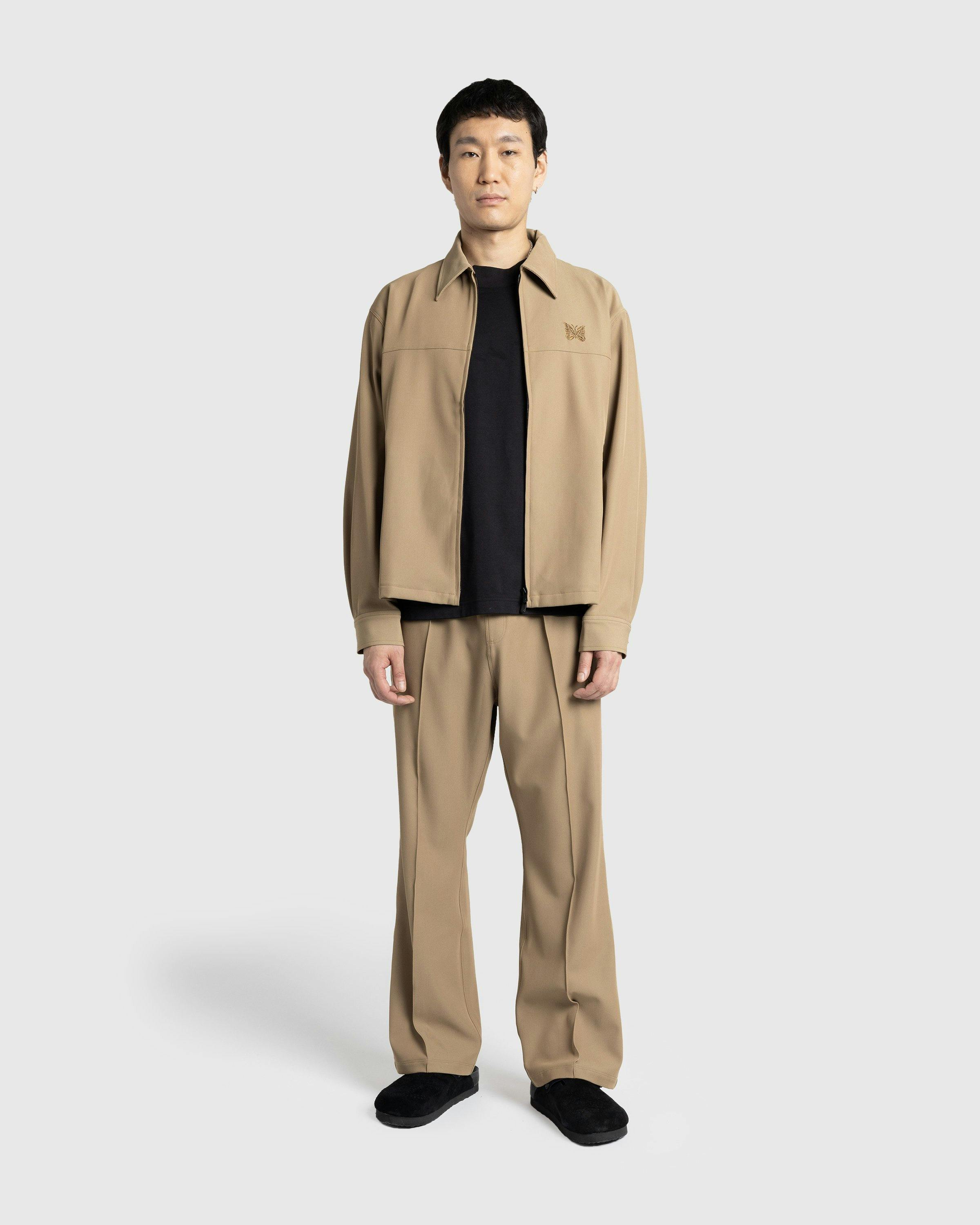 Needles - W.U. Boot-Cut Pant - PE/R/PU Cavalry Twill - Clothing - Beige - Image 3