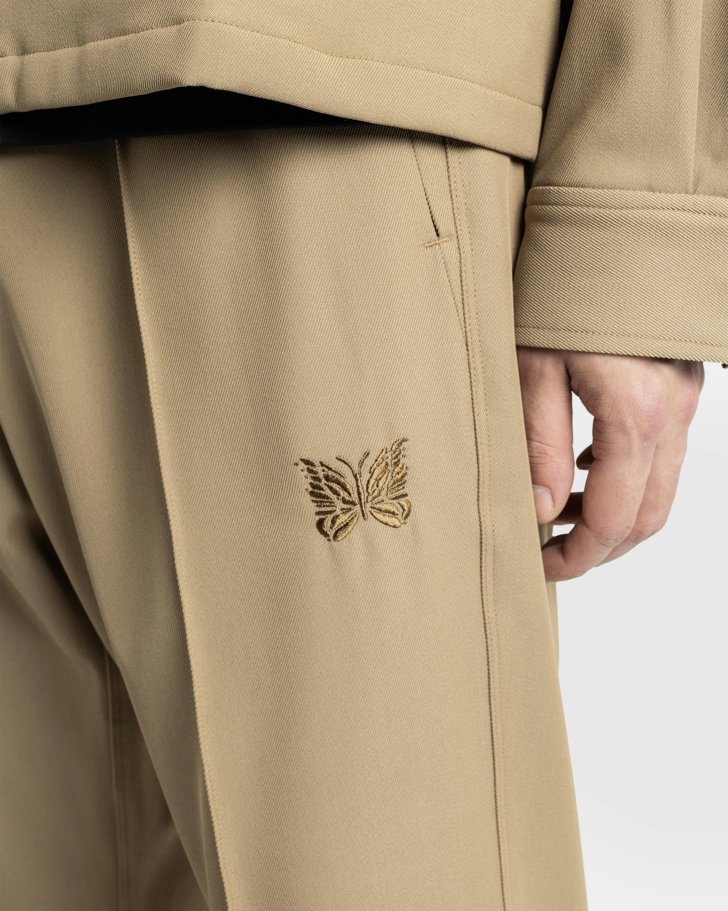 Needles - W.U. Boot-Cut Pant - PE/R/PU Cavalry Twill - Clothing - Beige - Image 5