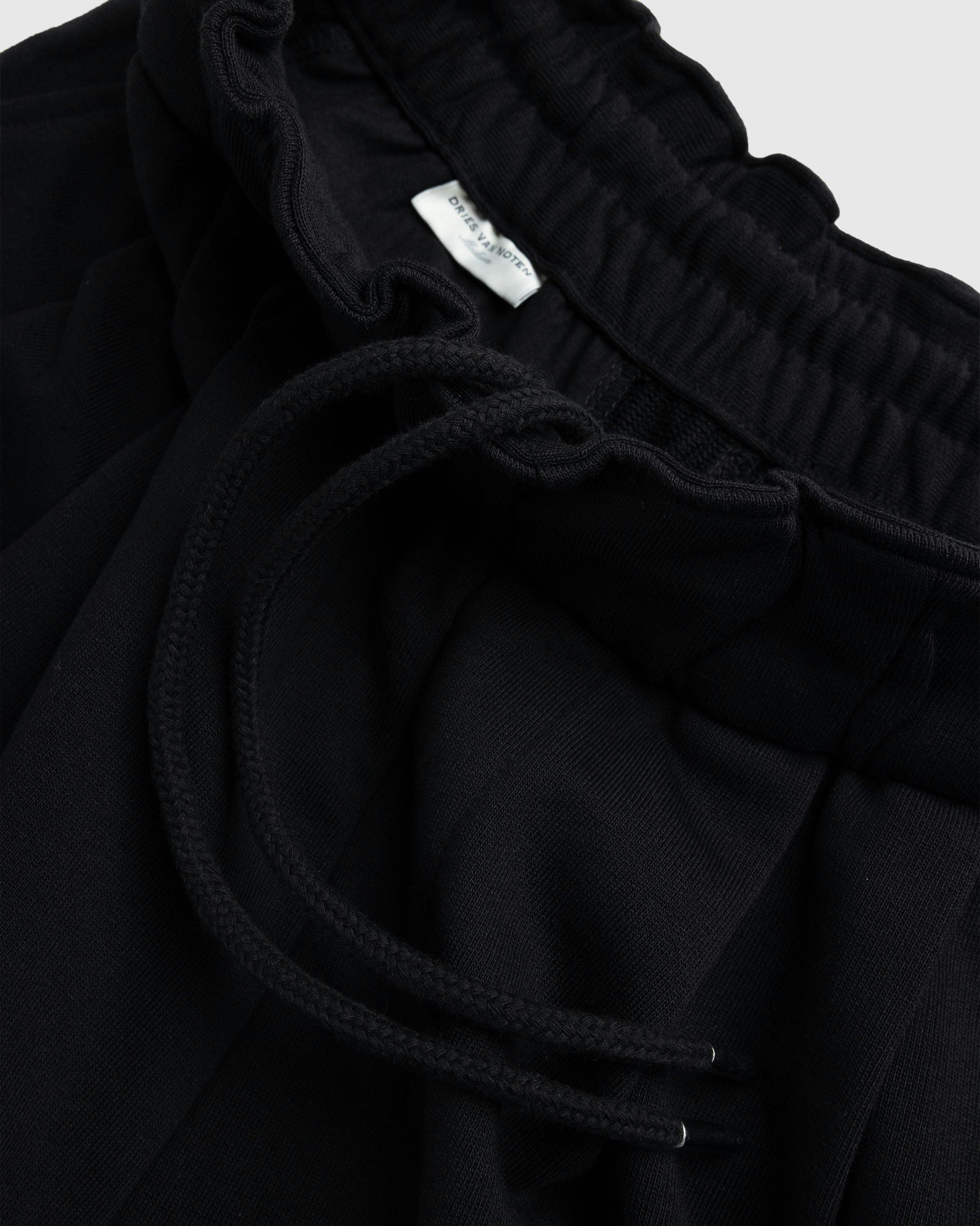 Dries van Noten – Hama Cotton Jersey Pants Black