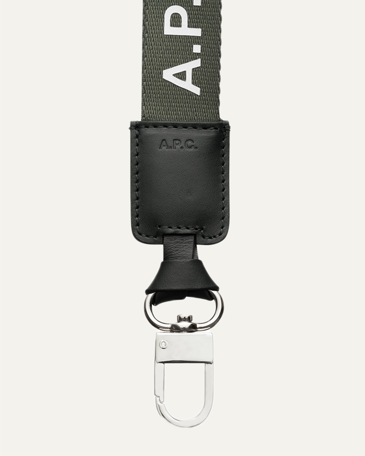 A.P.C. x Carhartt WIP - Finn Key Strap Khaki - Accessories - Green - Image 2