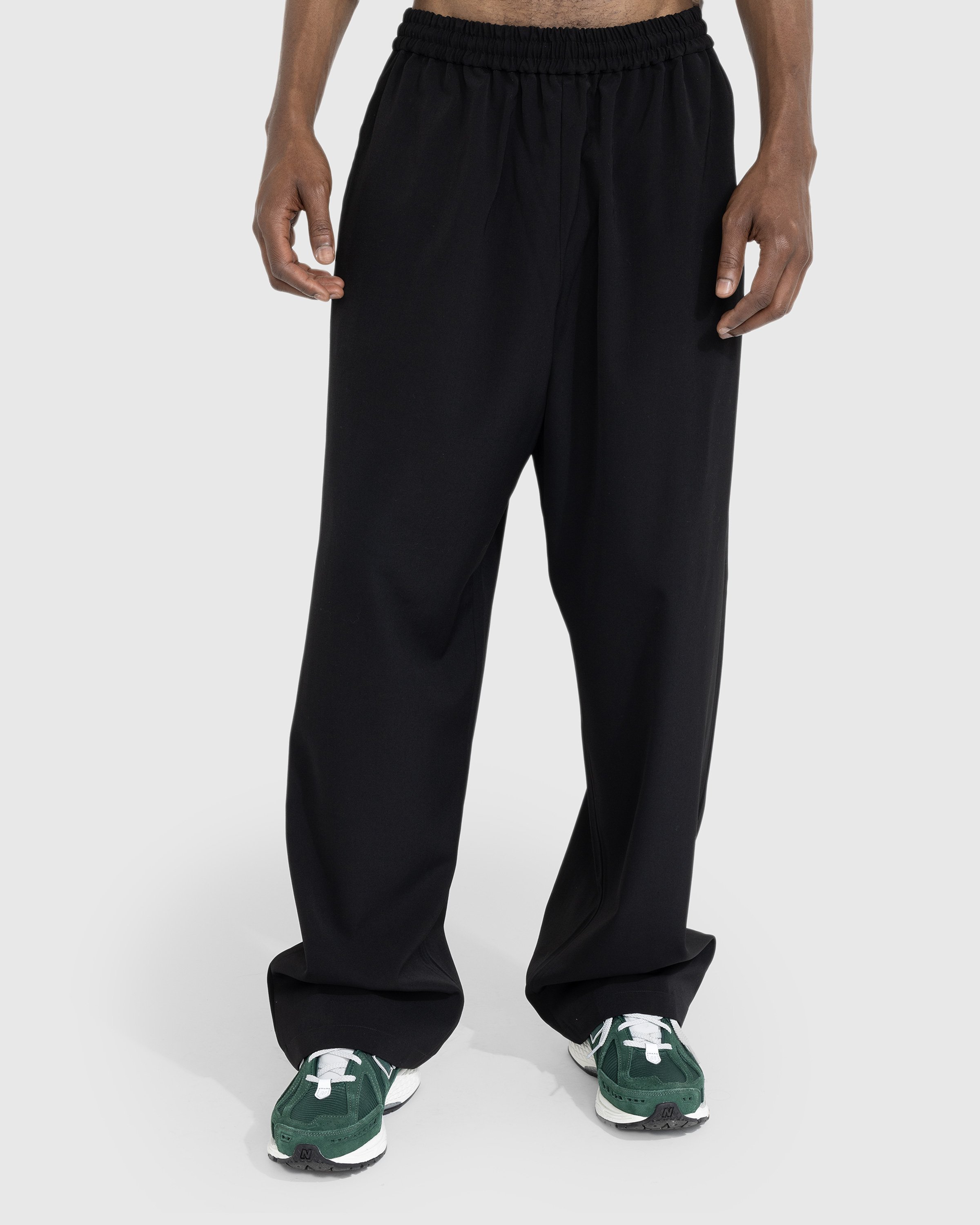 Acne Studios - Relaxed Fit Trousers Black - Clothing - Black - Image 2