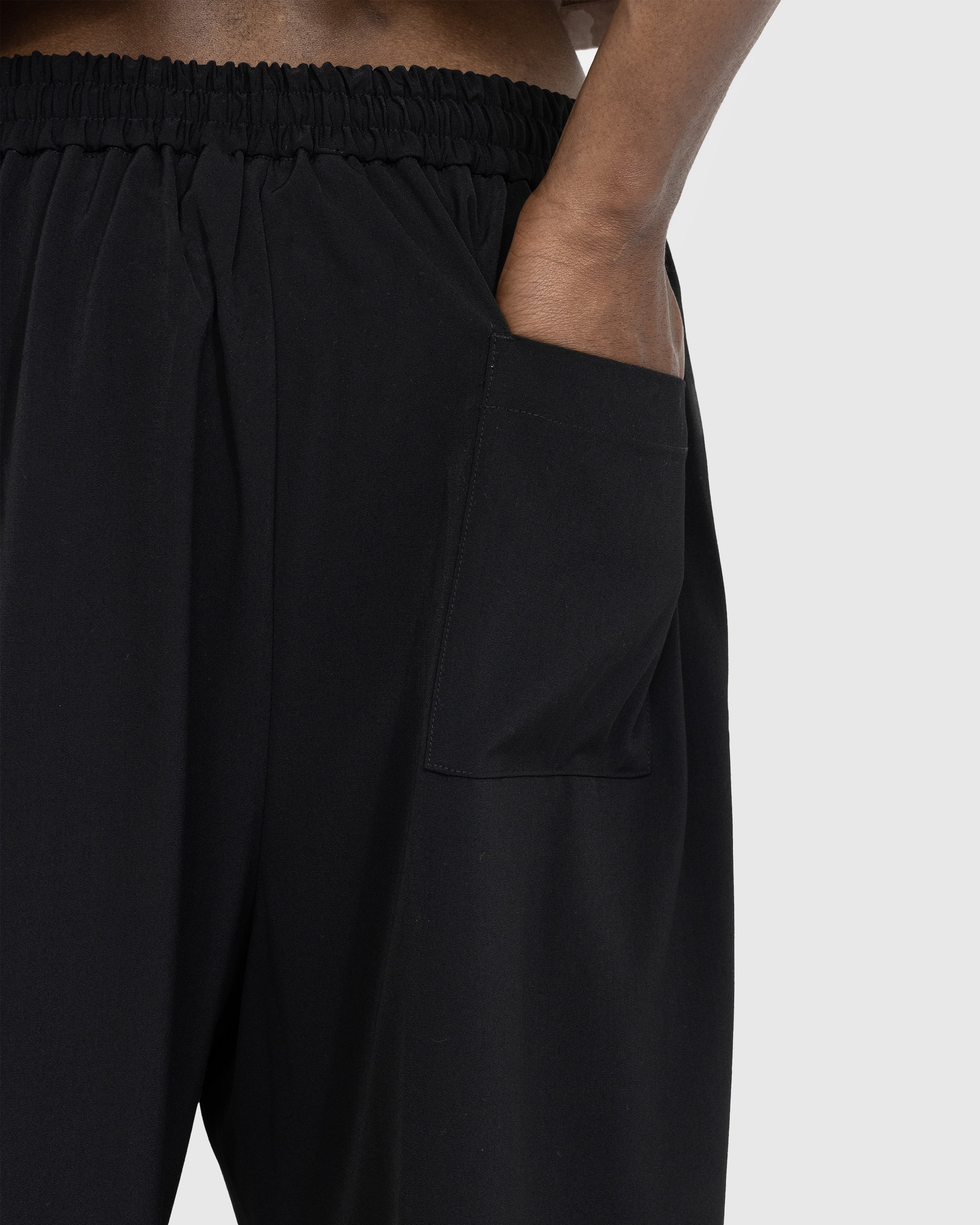 Acne Studios - Relaxed Fit Trousers Black - Clothing - Black - Image 4