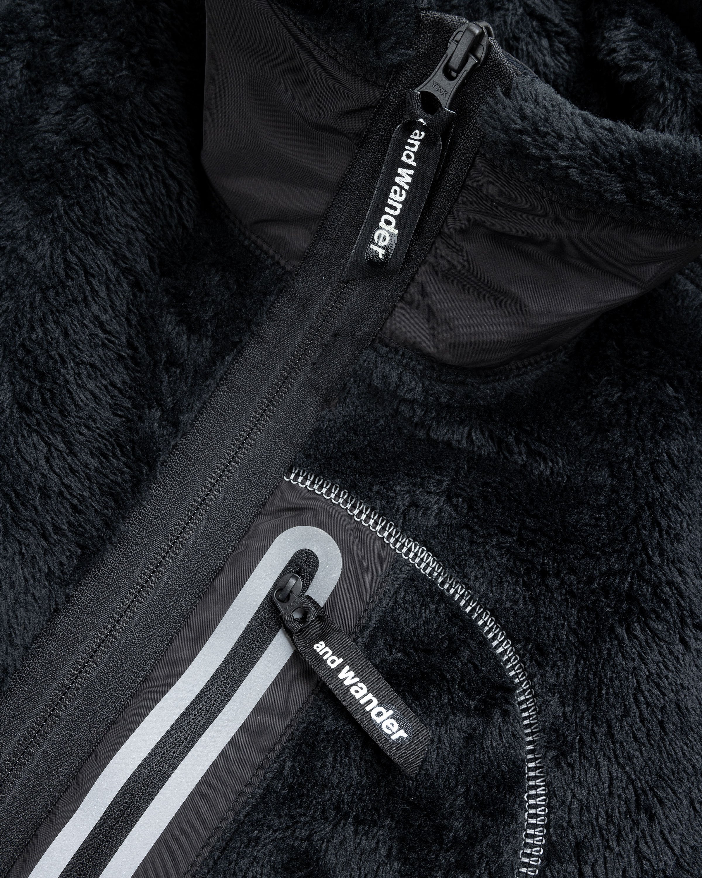 And Wander - High Loft Fleece Jacket Black - Clothing - Black - Image 5