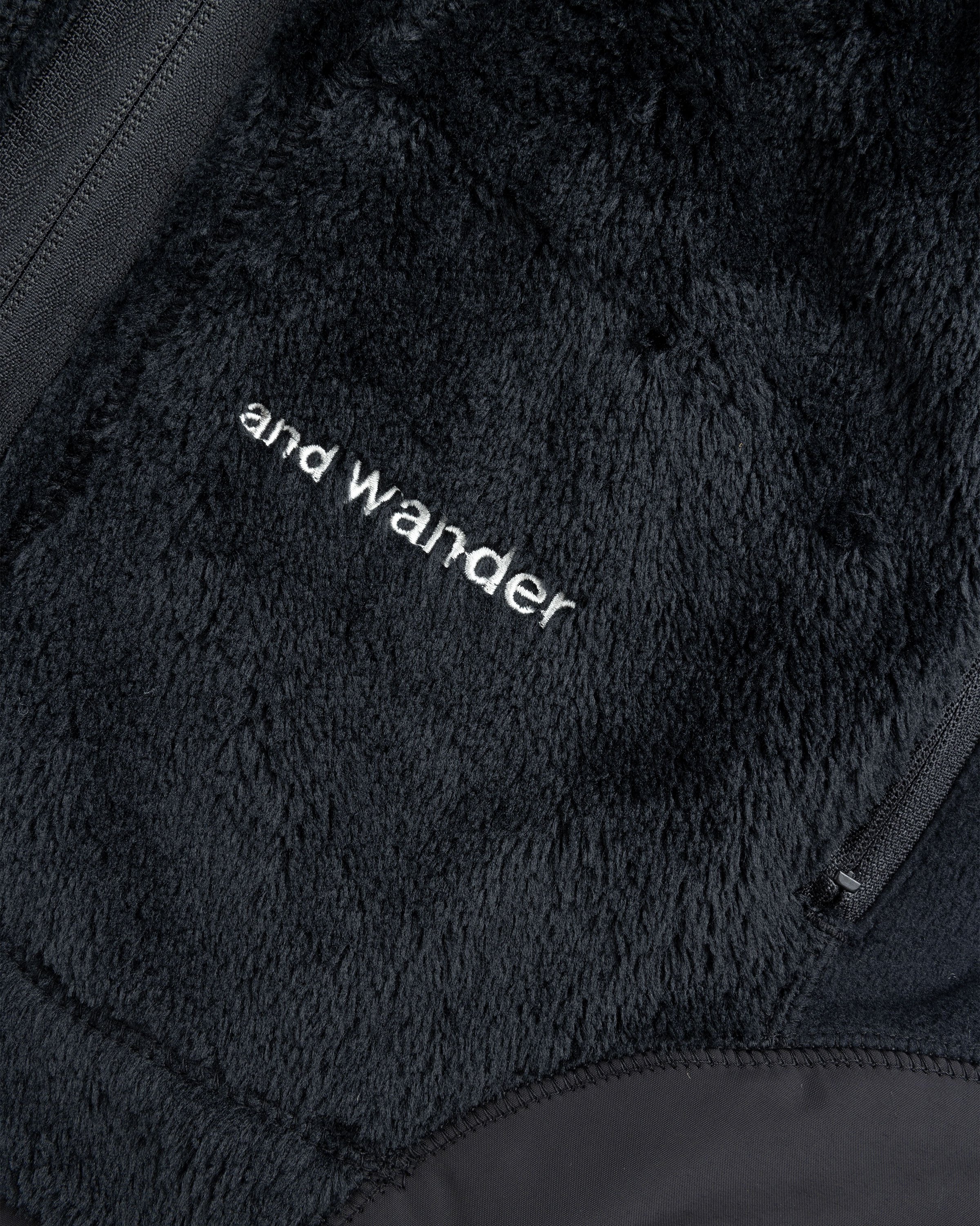 And Wander - High Loft Fleece Jacket Black - Clothing - Black - Image 6