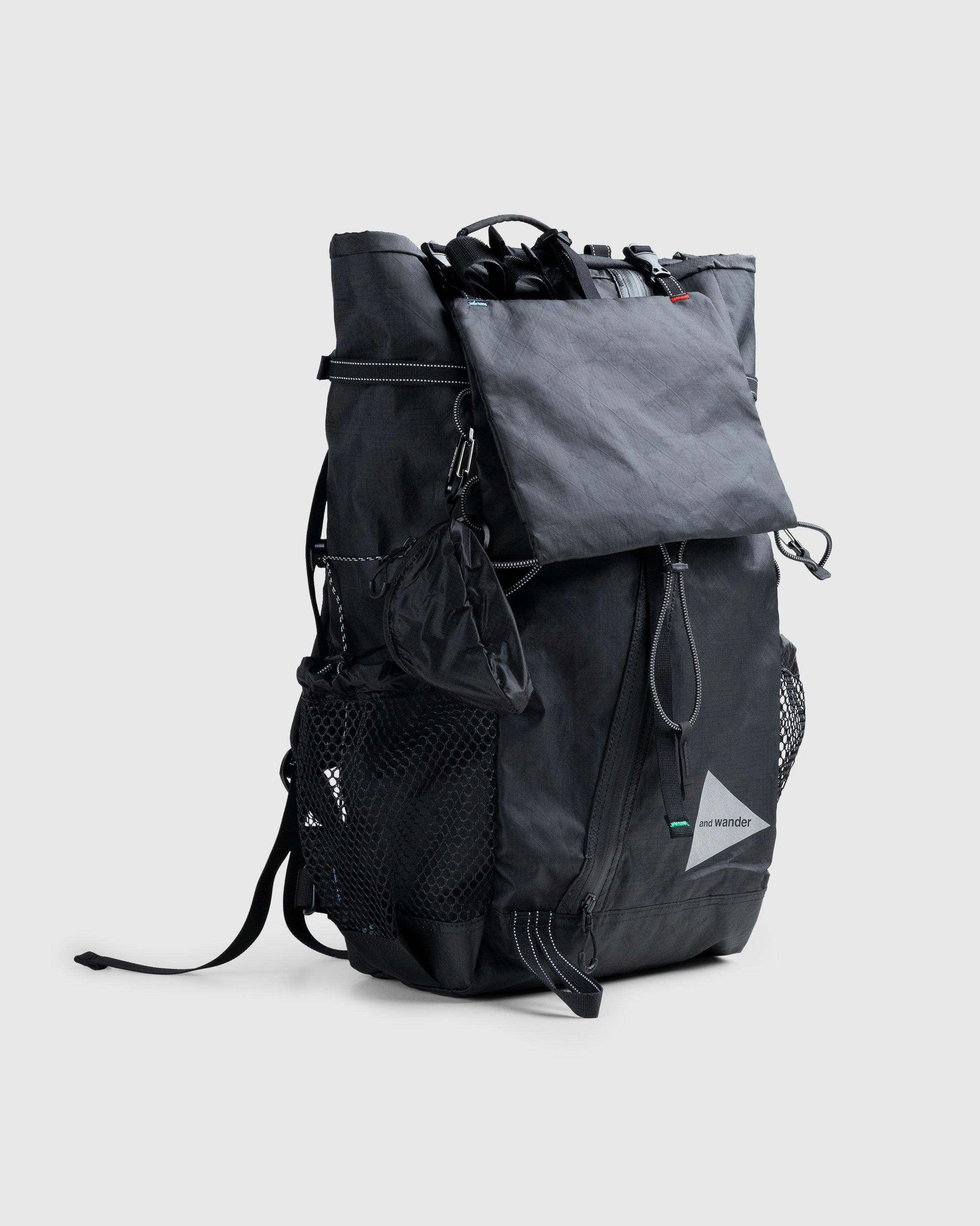 and wander X-Pac 30L backpack 黒　ブラック Amazon.co.jp: and wander アンドワンダー X-pac 30L backpack