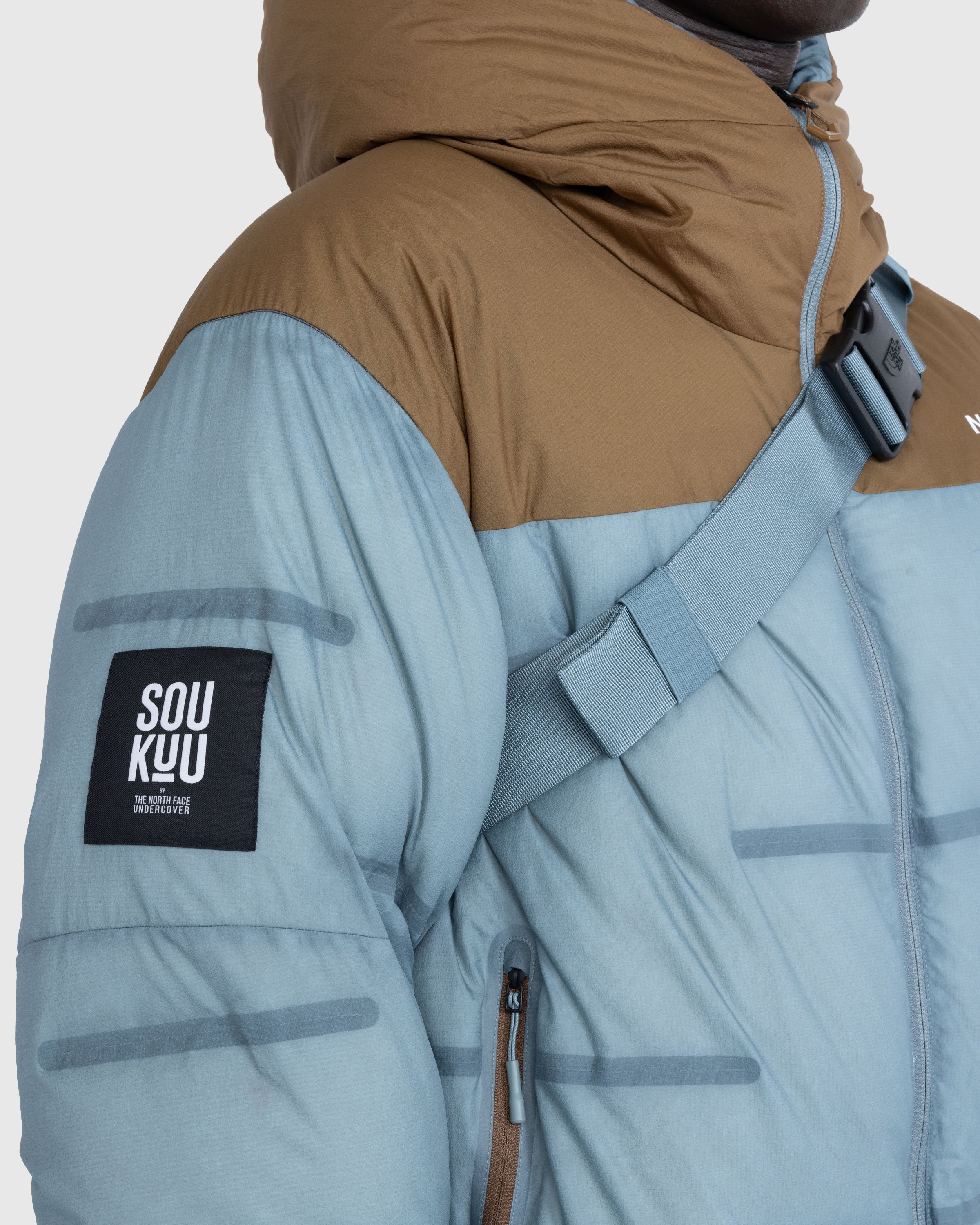 The North Face x UNDERCOVER - Soukuu Cloud Down Nupste Sepia Brown/Concrete Gray - Clothing - Multi - Image 8