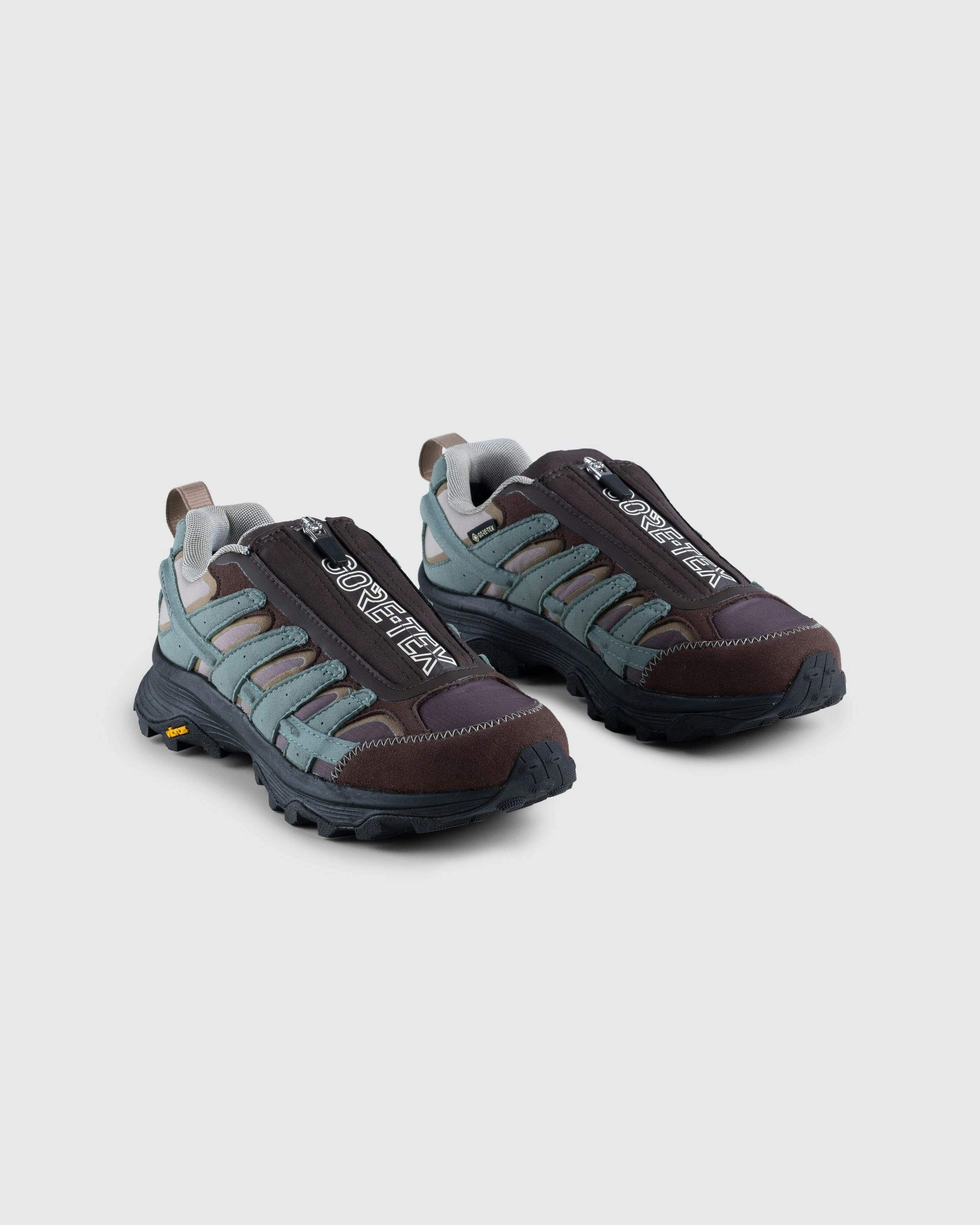 Merrell - Moab Speed Zip GORE-TEX Forest/Espresso - Footwear - Multi - Image 3