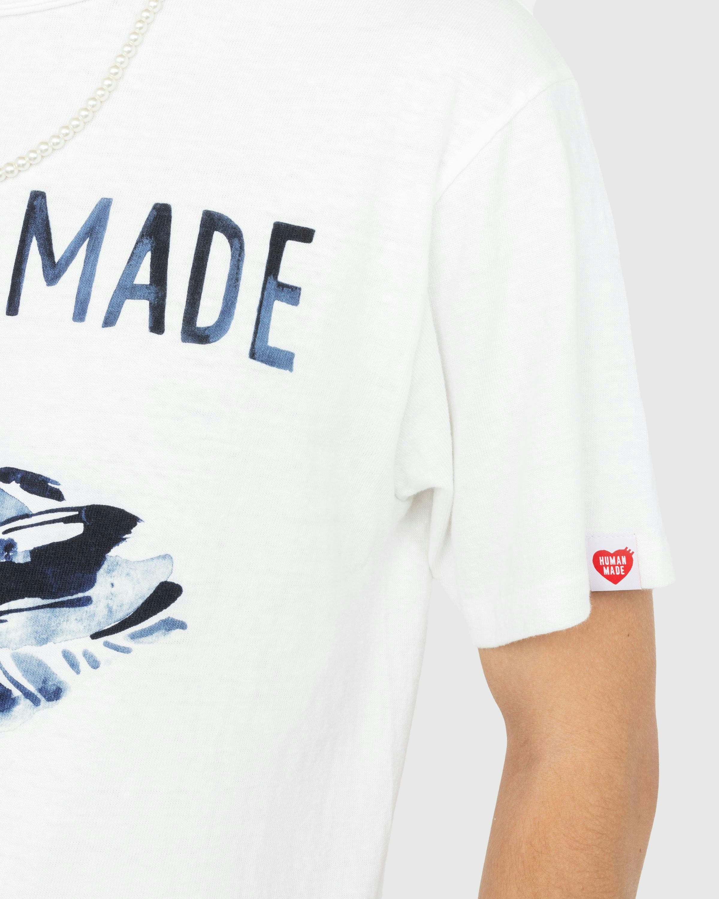 Human Made - Ningen-sei Graphic T-Shirt White - Clothing - White - Image 4