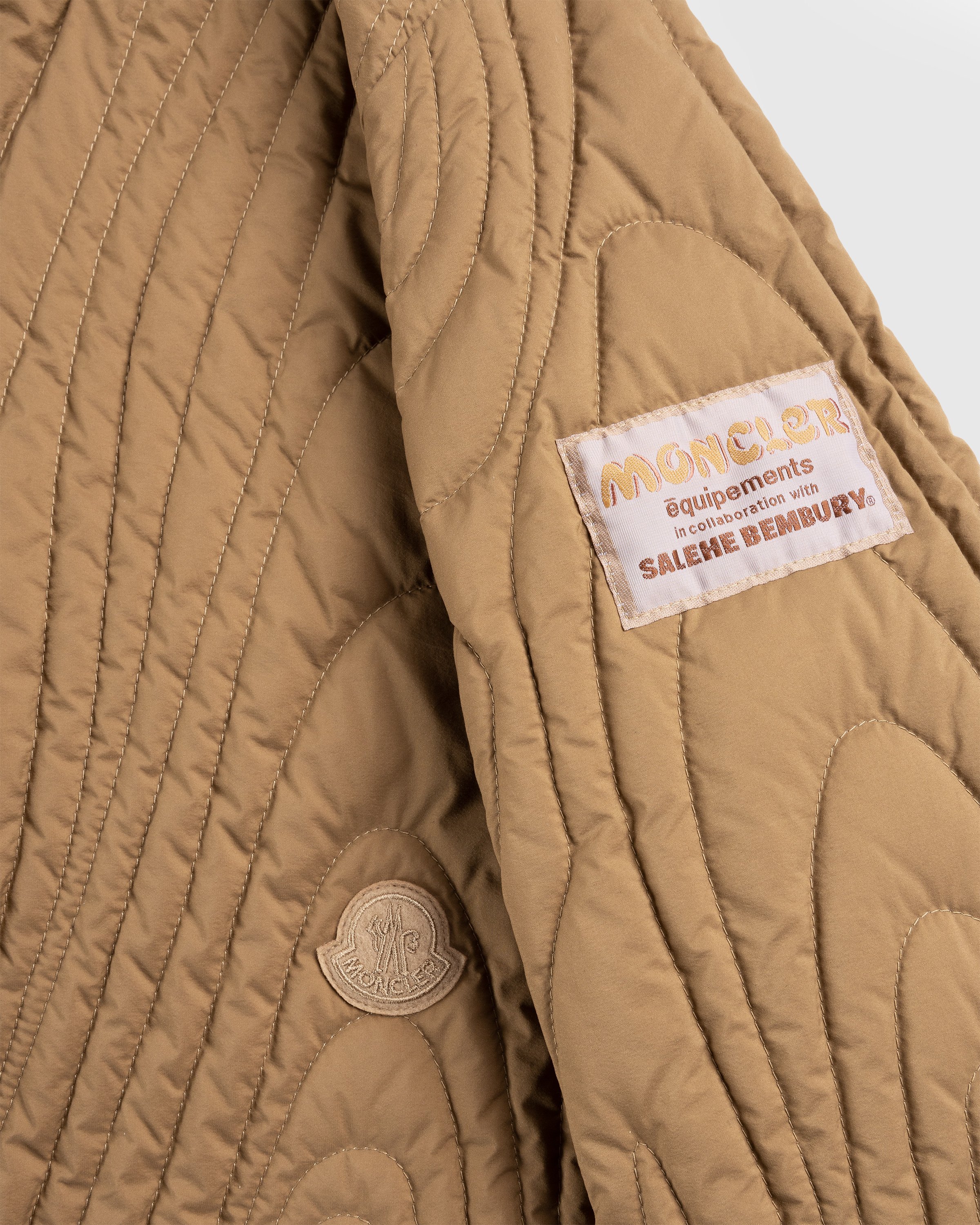 Moncler x Salehe Bembury - Harter-Heighway Down Jacket Brown - Clothing - Brown - Image 5