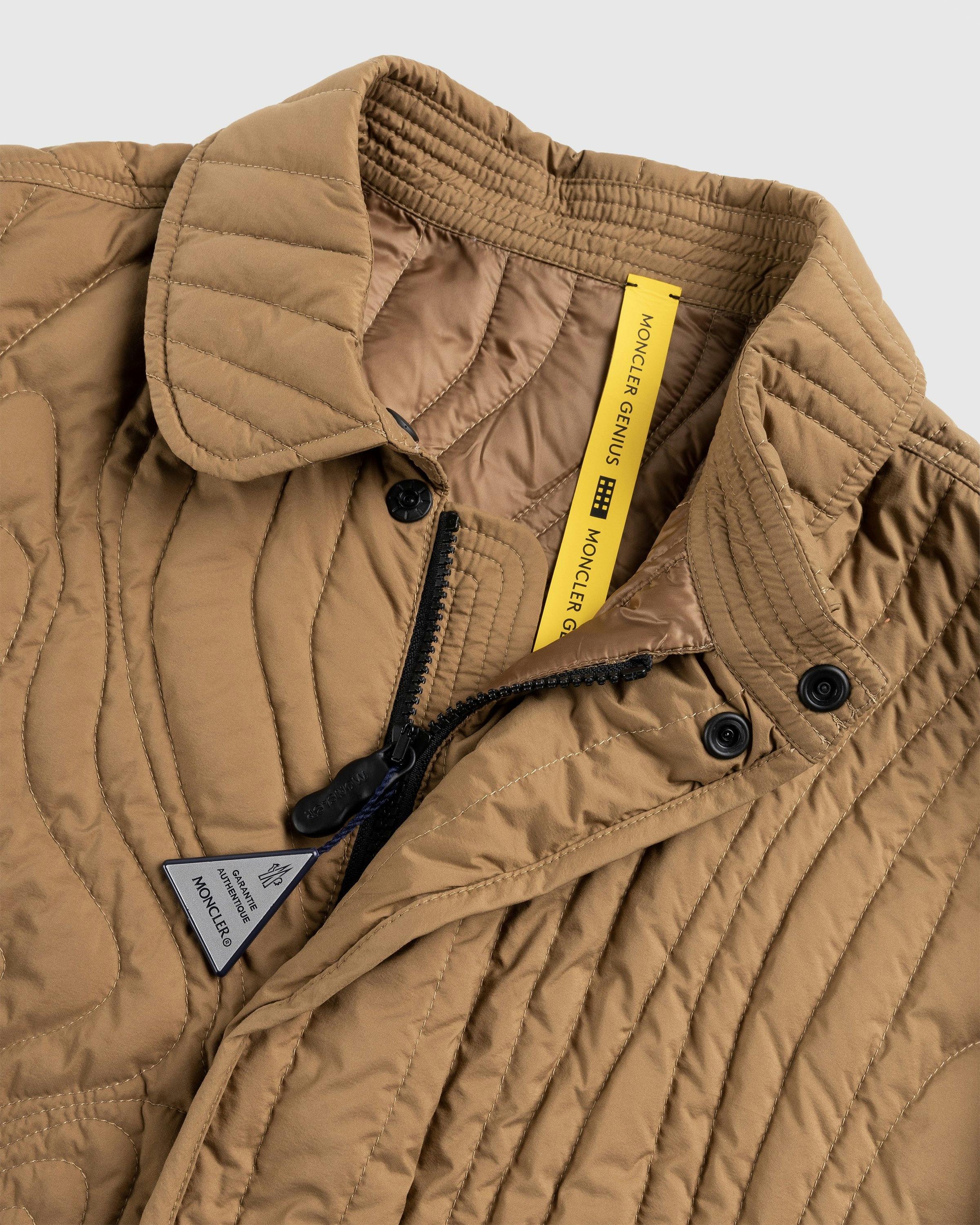 Moncler x Salehe Bembury - Harter-Heighway Down Jacket Brown - Clothing - Brown - Image 6