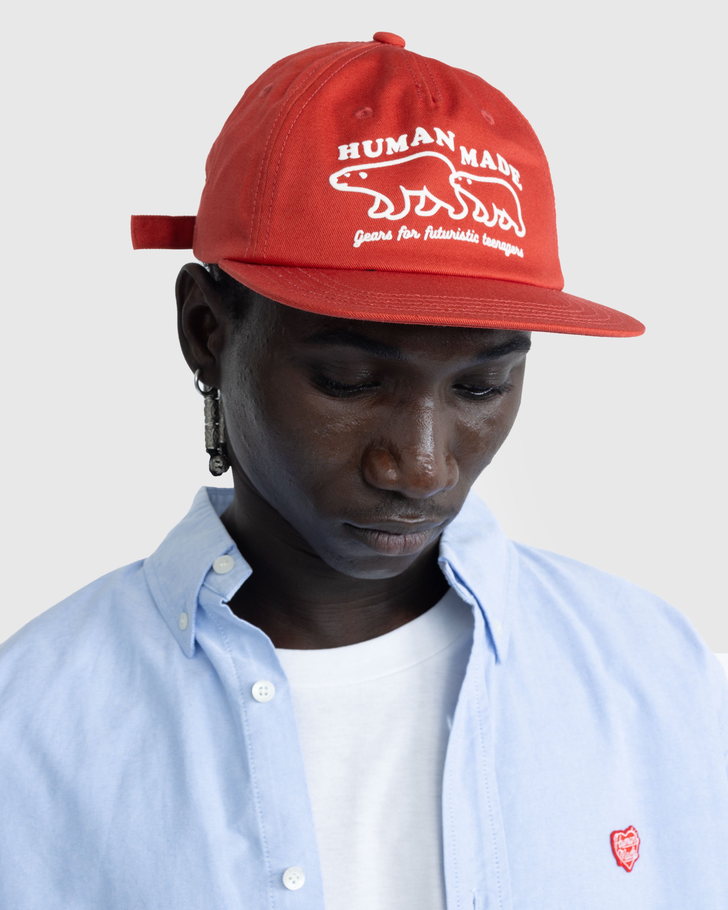Human Made - 5 PANEL CAP #2 Red - Accessories - Red - Image 4