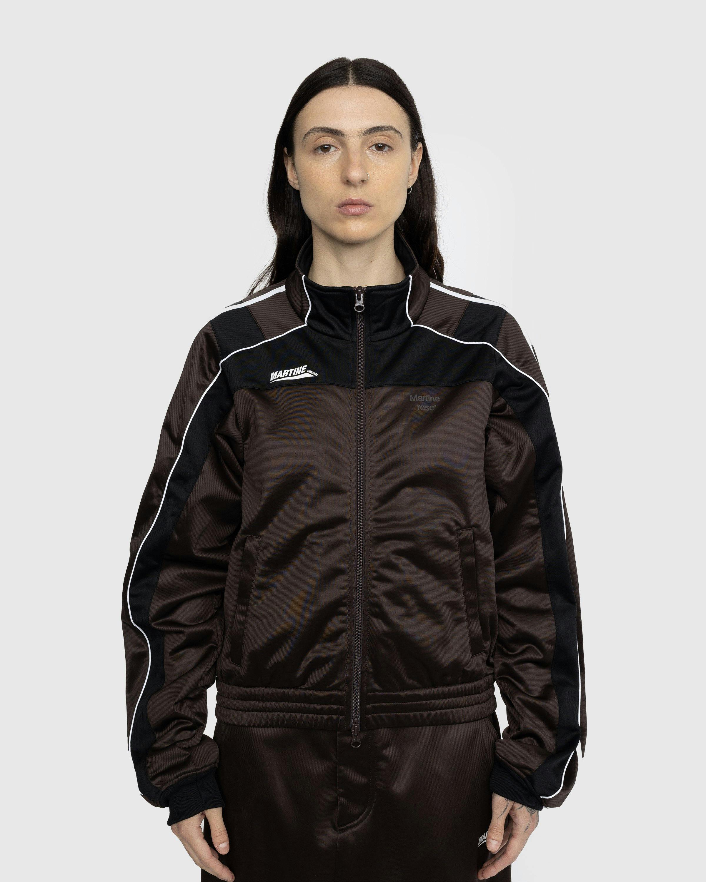 Martine Rose – Shrunken Track Jacket Brown