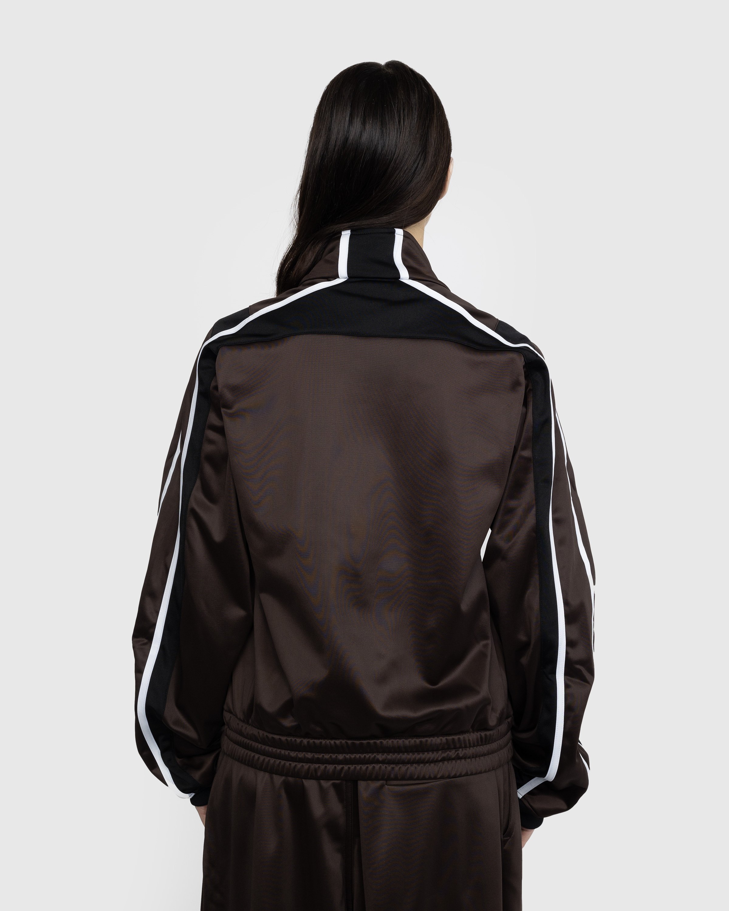 Martine Rose - Shrunken Track Jacket Brown - Clothing - Brown - Image 3