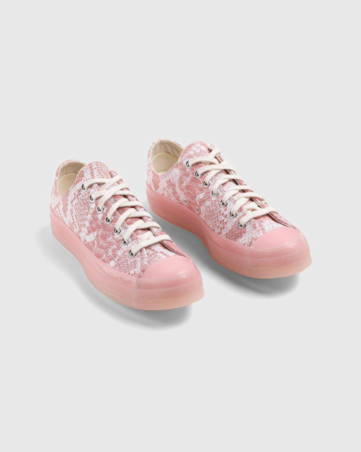 Converse x GOLF WANG - Chuck 70 Ox Python Pink Dogwood Vintage White - Footwear - Pink - Image 3