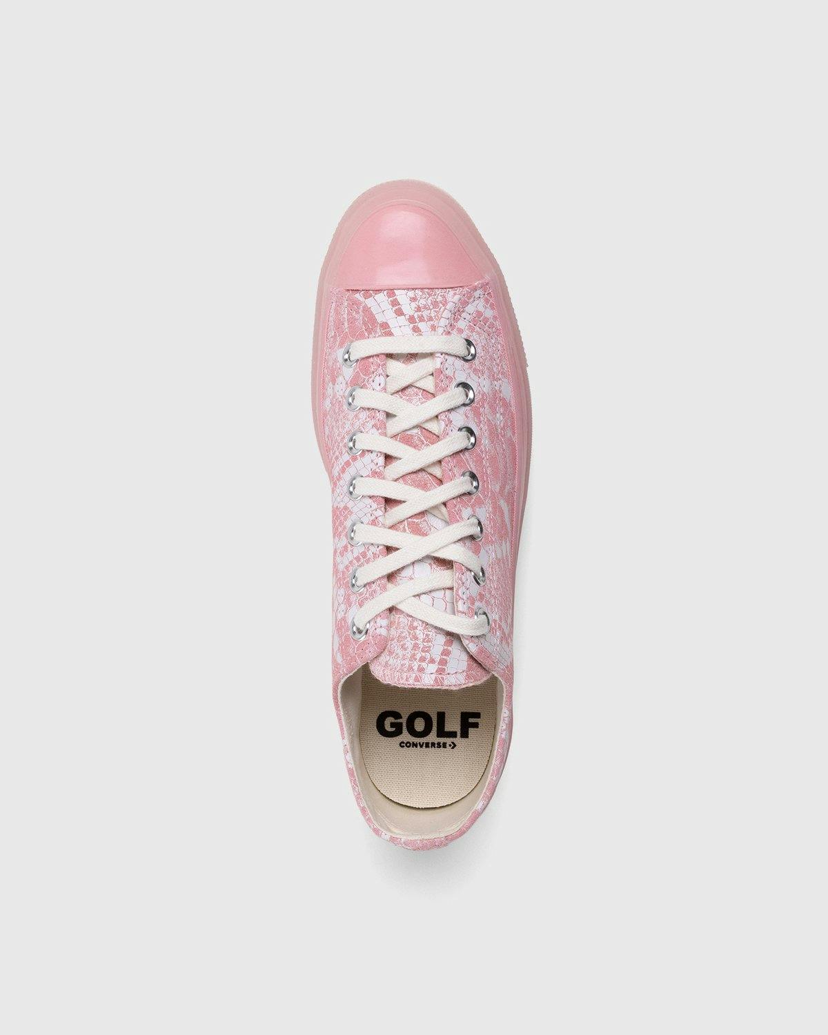 Converse x GOLF WANG - Chuck 70 Ox Python Pink Dogwood Vintage White - Footwear - Pink - Image 5