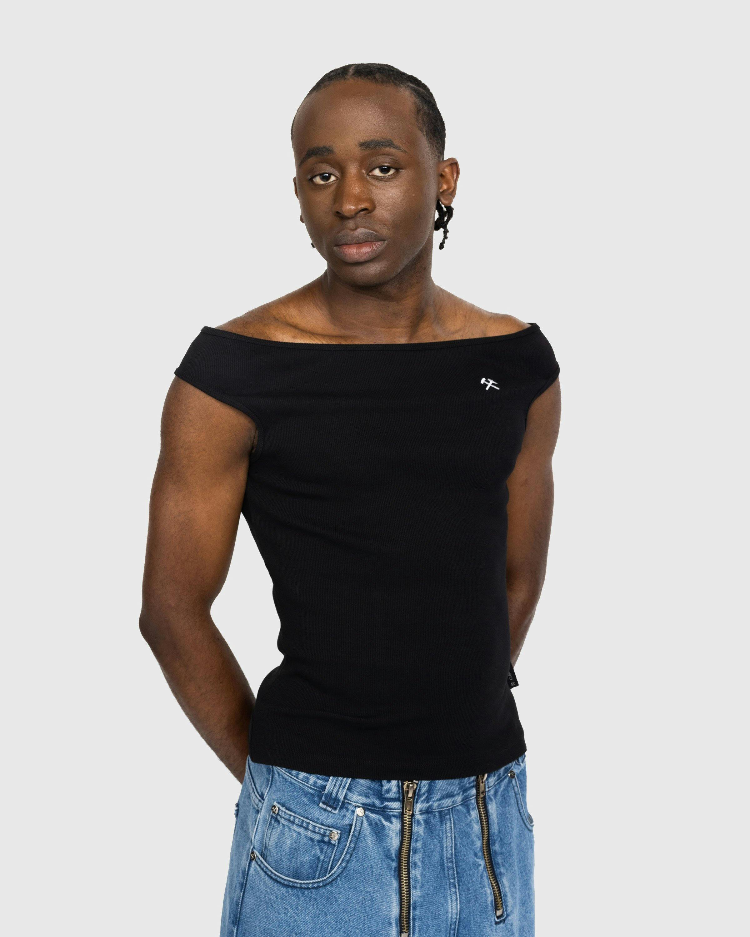 GmbH - Celil Tank Top Black - Clothing - Black - Image 4