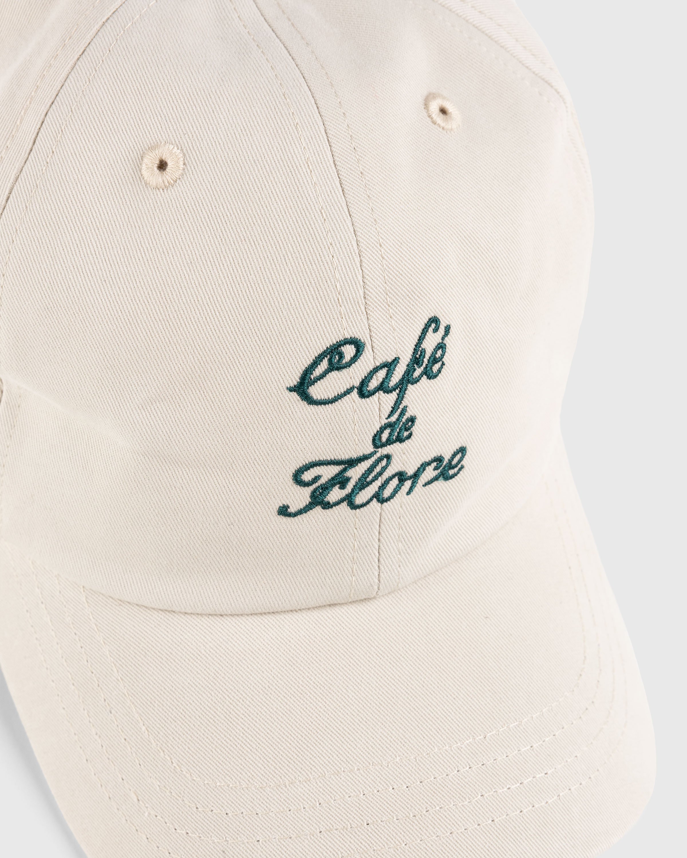 Café de Flore x Highsnobiety - Cap Eggshell - Accessories - Beige - Image 4