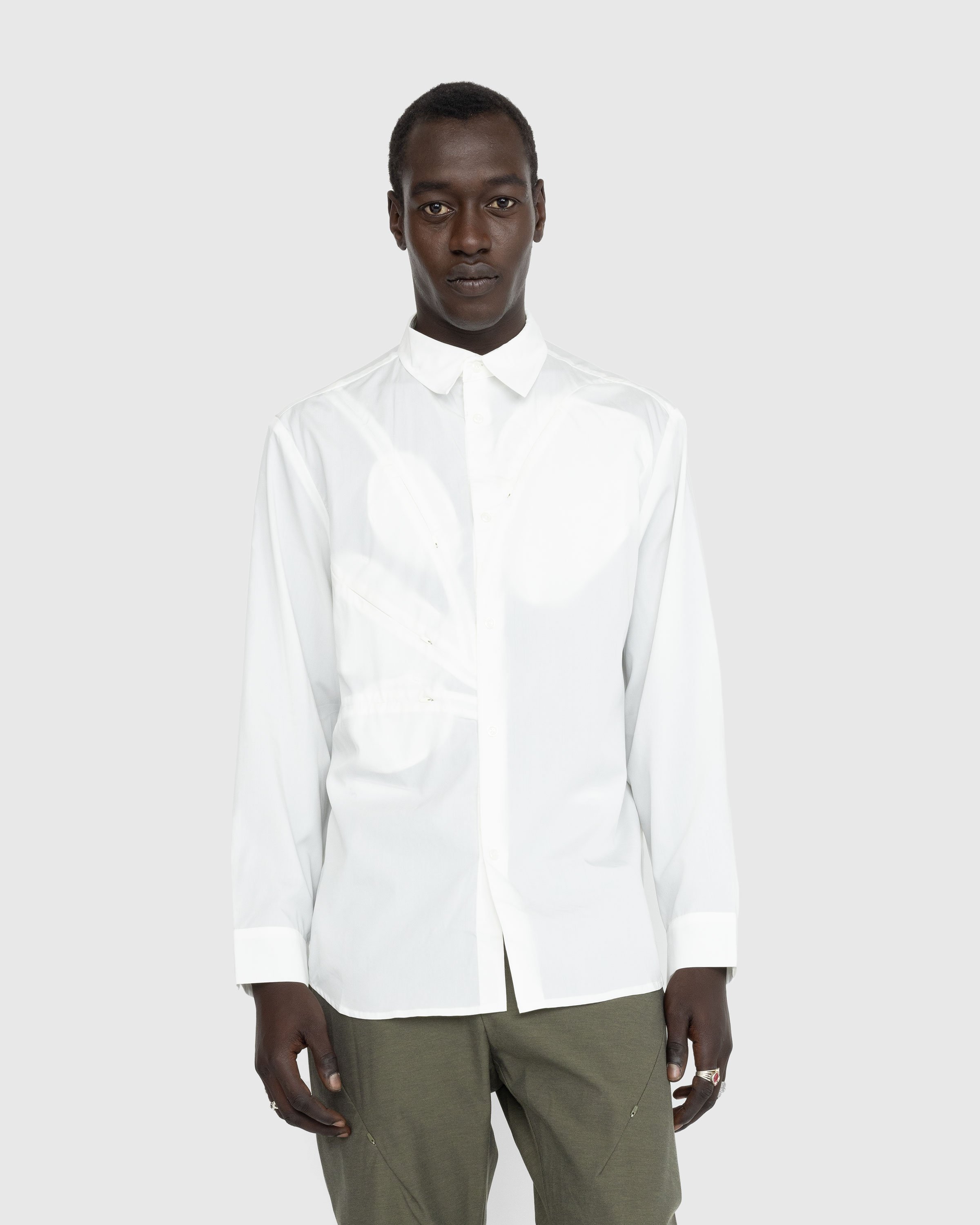 Post Archive Faction (PAF) - 5.1 SHIRT CENTER - Clothing - White - Image 2