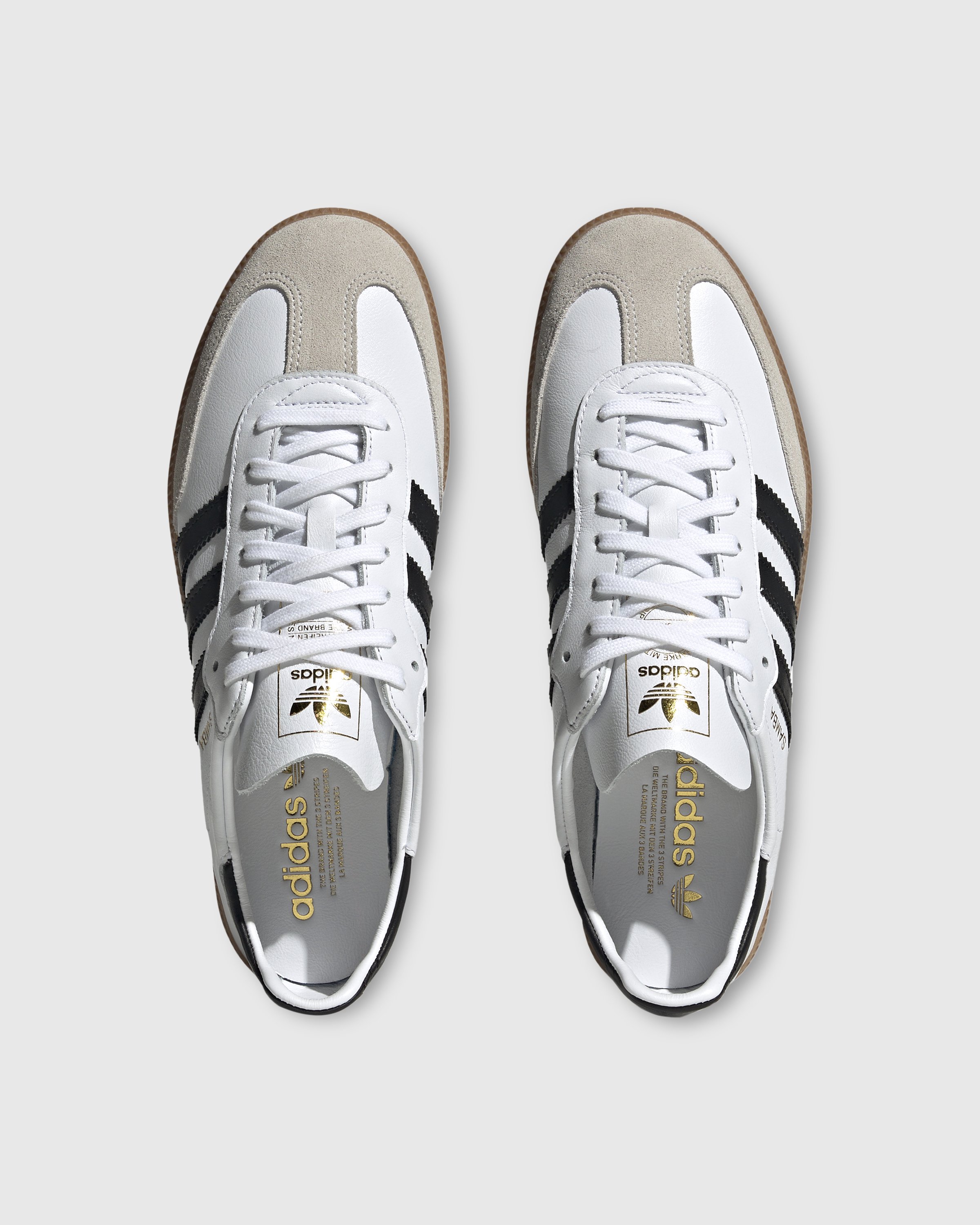 Adidas - Samba Decon White/Black/Greone - Footwear - White - Image 4