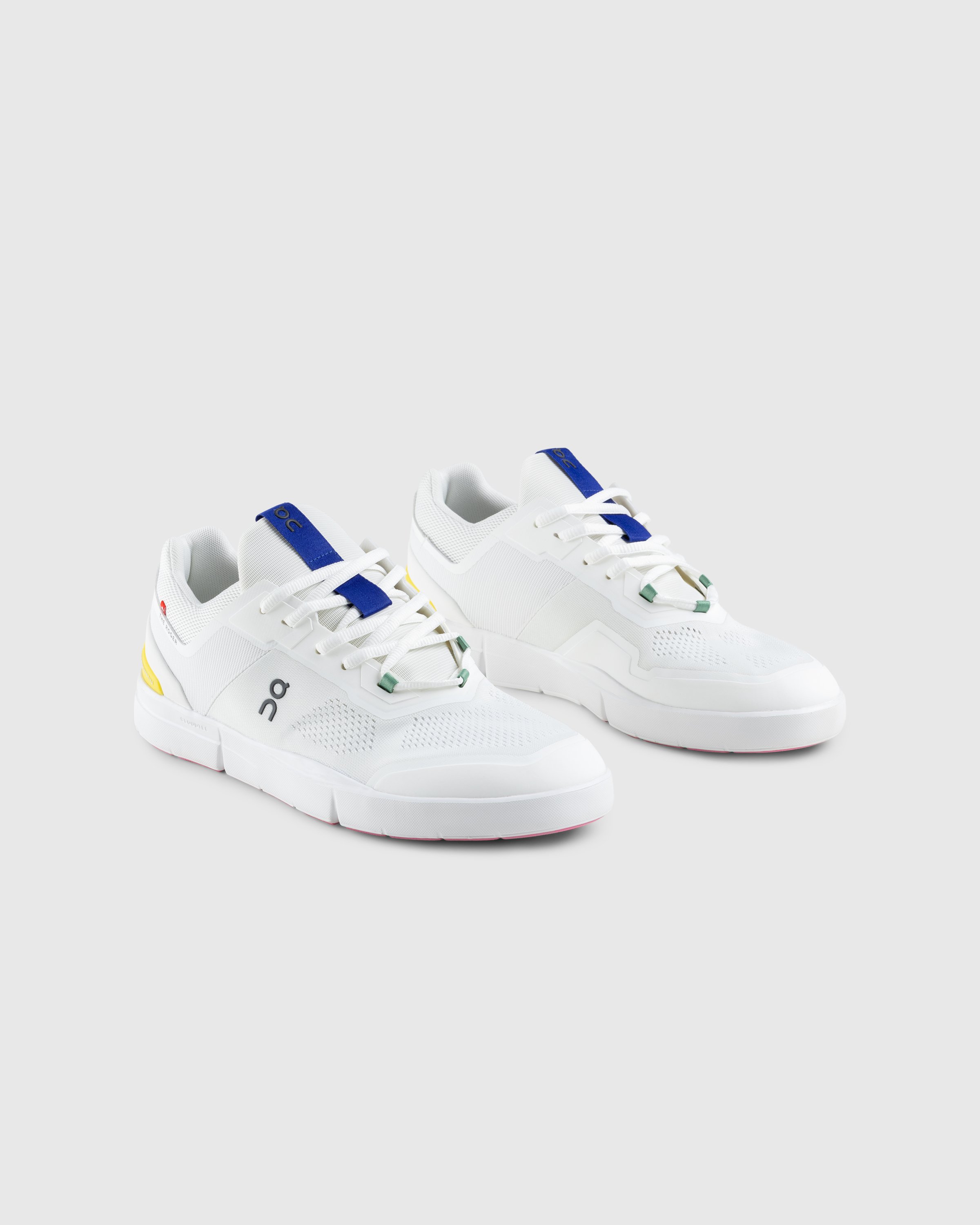 On - The Roger Spin Undyed-White/Yellow - Footwear - Multi - Image 3