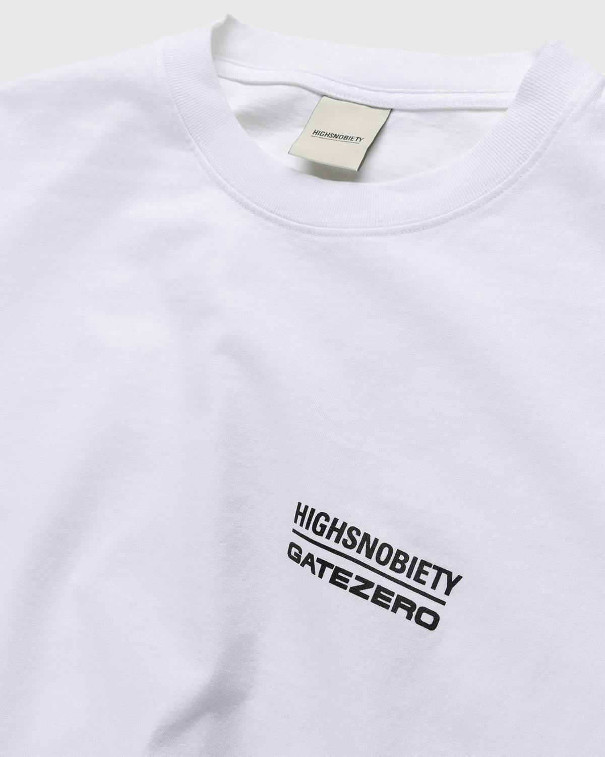 Highsnobiety - GATEZERO Swiss Knife T-Shirt White - Clothing - White - Image 3