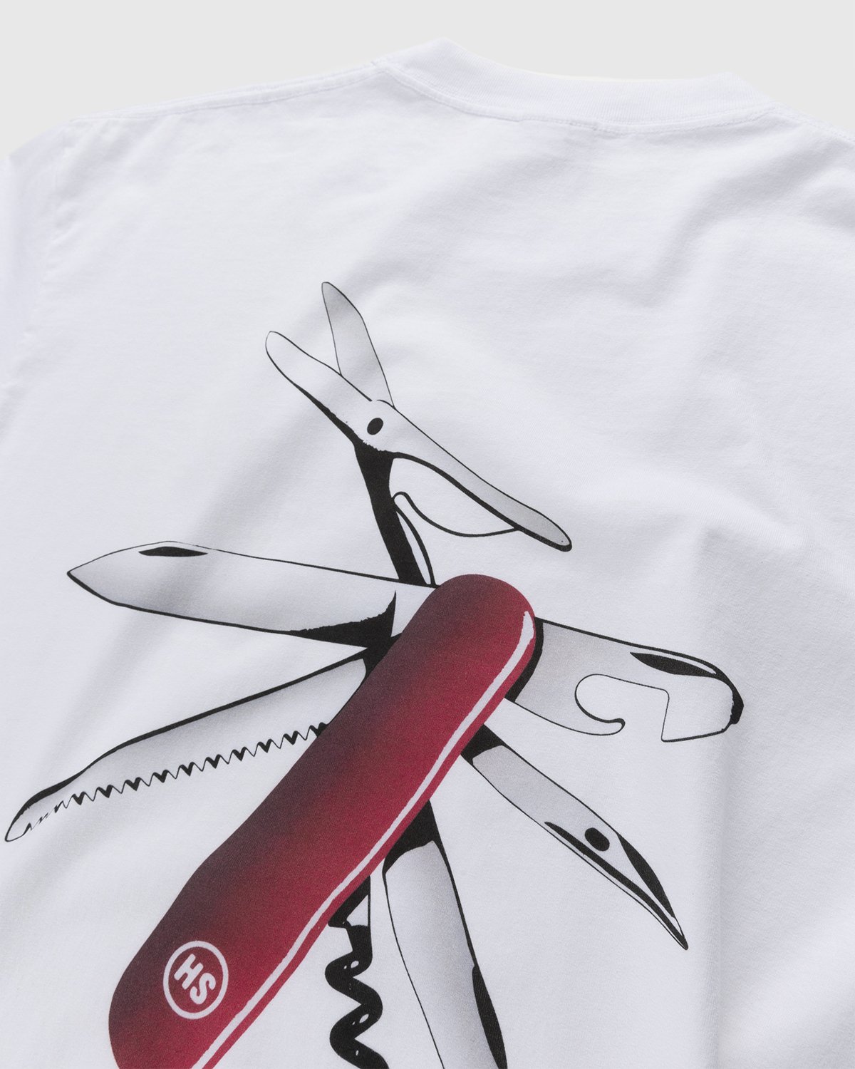 Highsnobiety - GATEZERO Swiss Knife T-Shirt White - Clothing - White - Image 5