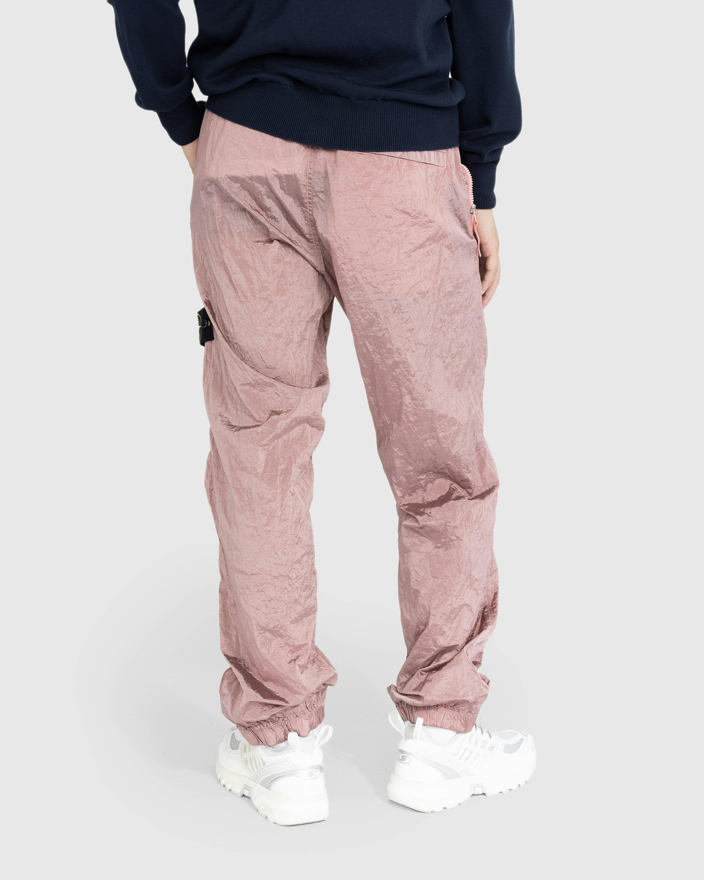 Stone Island - Pantalone Loose Pink 31019 - Clothing - Pink - Image 3