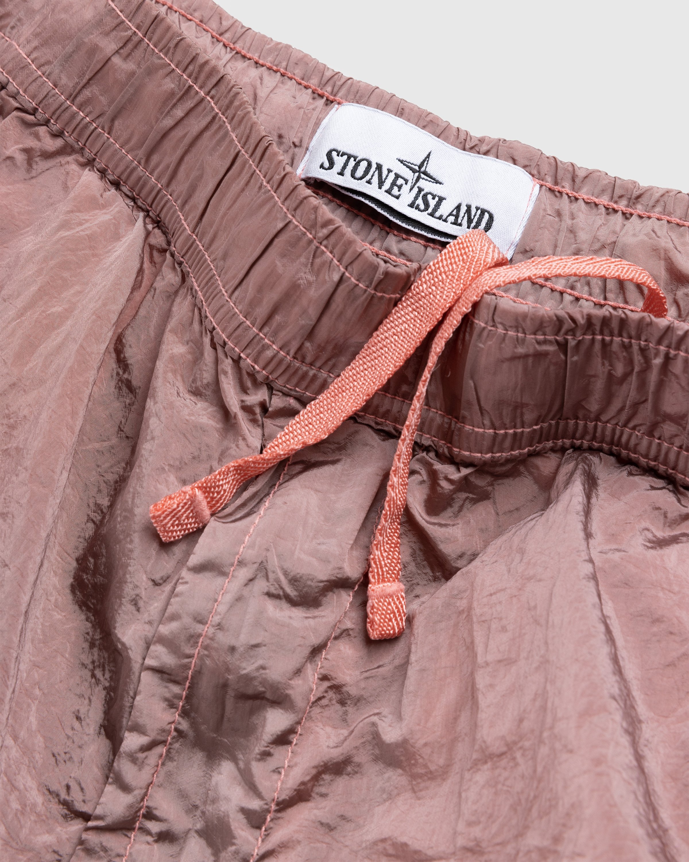 Stone Island - Pantalone Loose Pink 31019 - Clothing - Pink - Image 5