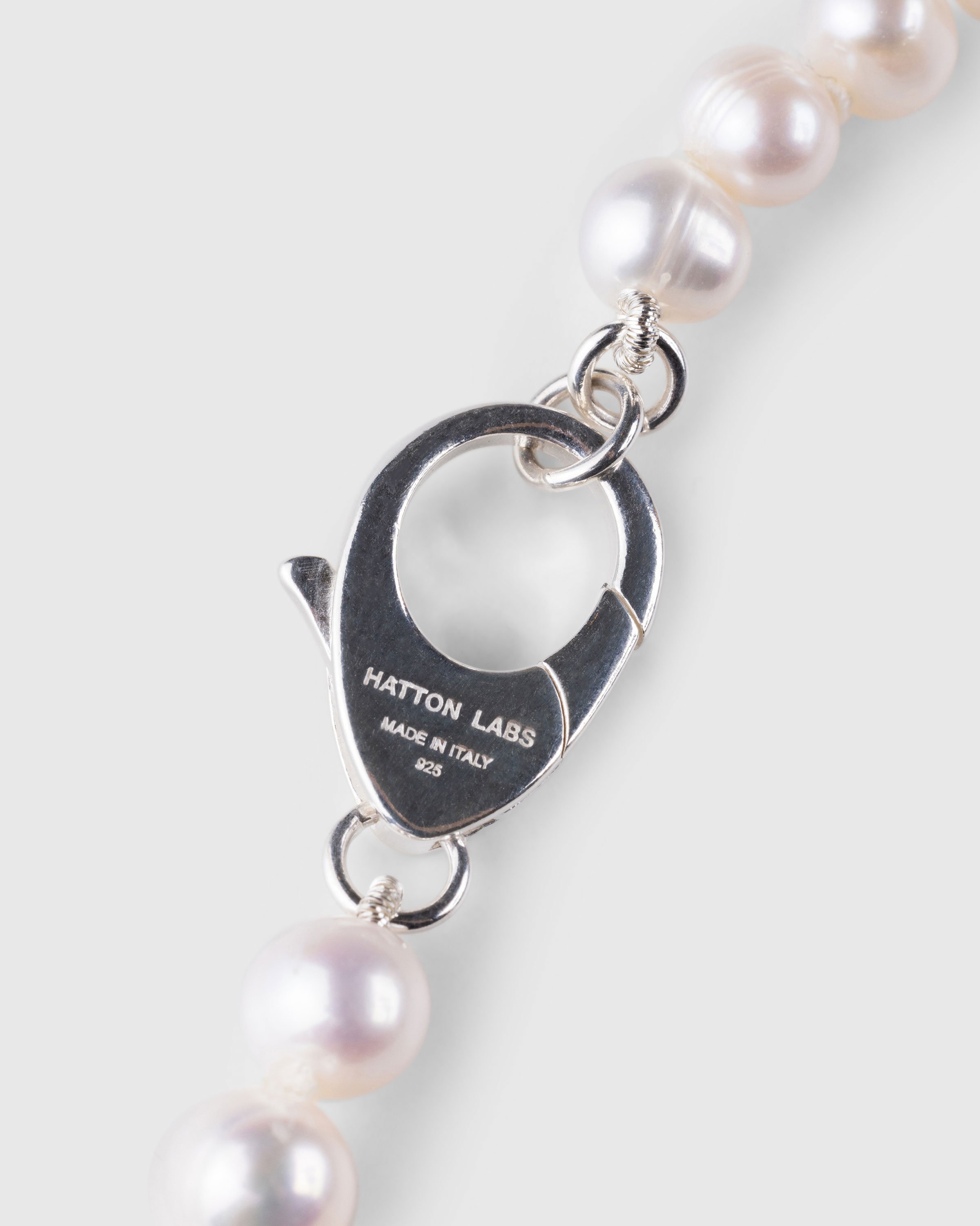 Hatton Labs - Pearl Tennis Chain Silver/White - Accessories - Multi - Image 3