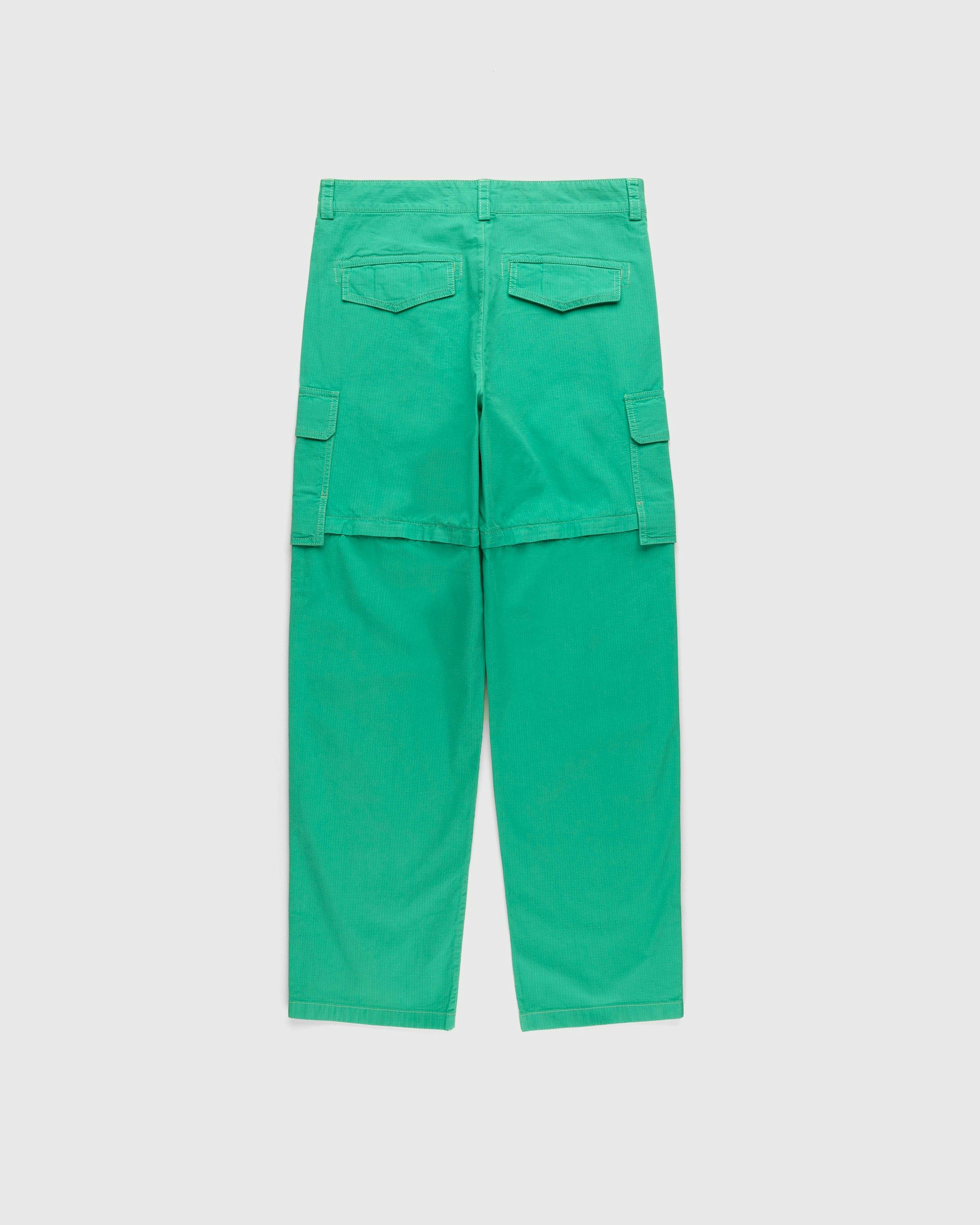 JACQUEMUS - Le Pantalon Peche Green - Clothing - Green - Image 2