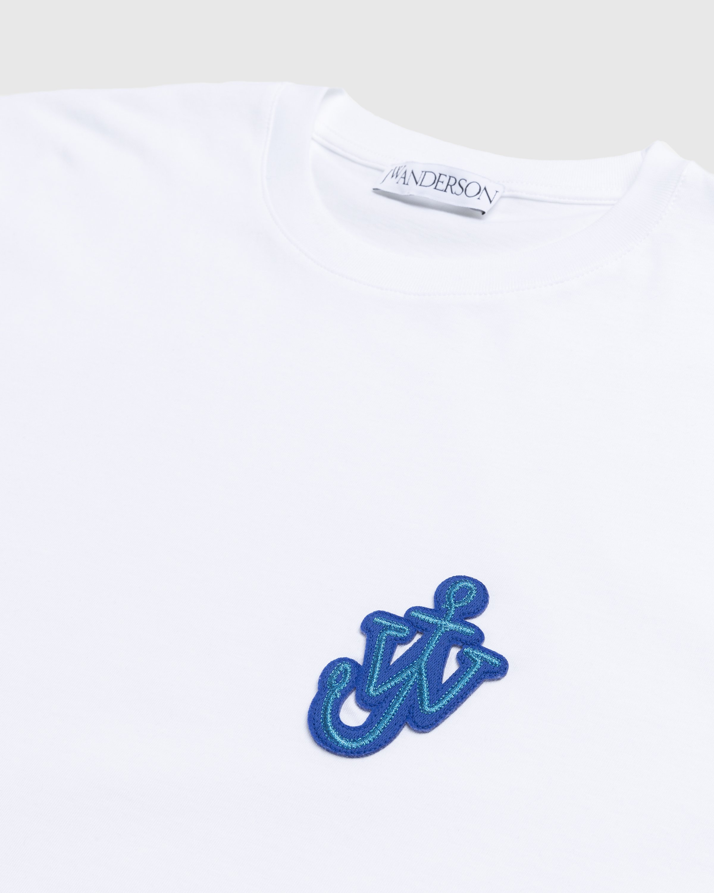 J.W. Anderson - Anchor Patch T-Shirt White - Clothing - White - Image 5