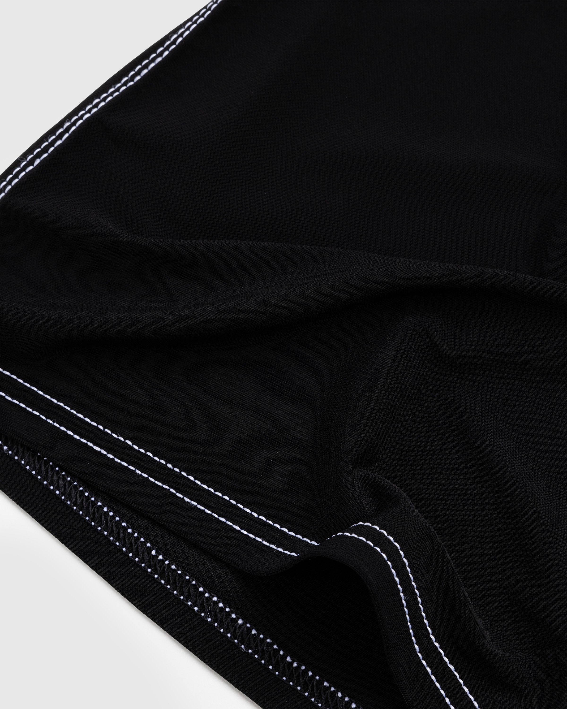 Marine Serre - Fluid Jersey Baggy Pants Black - Clothing - undefined - Image 5