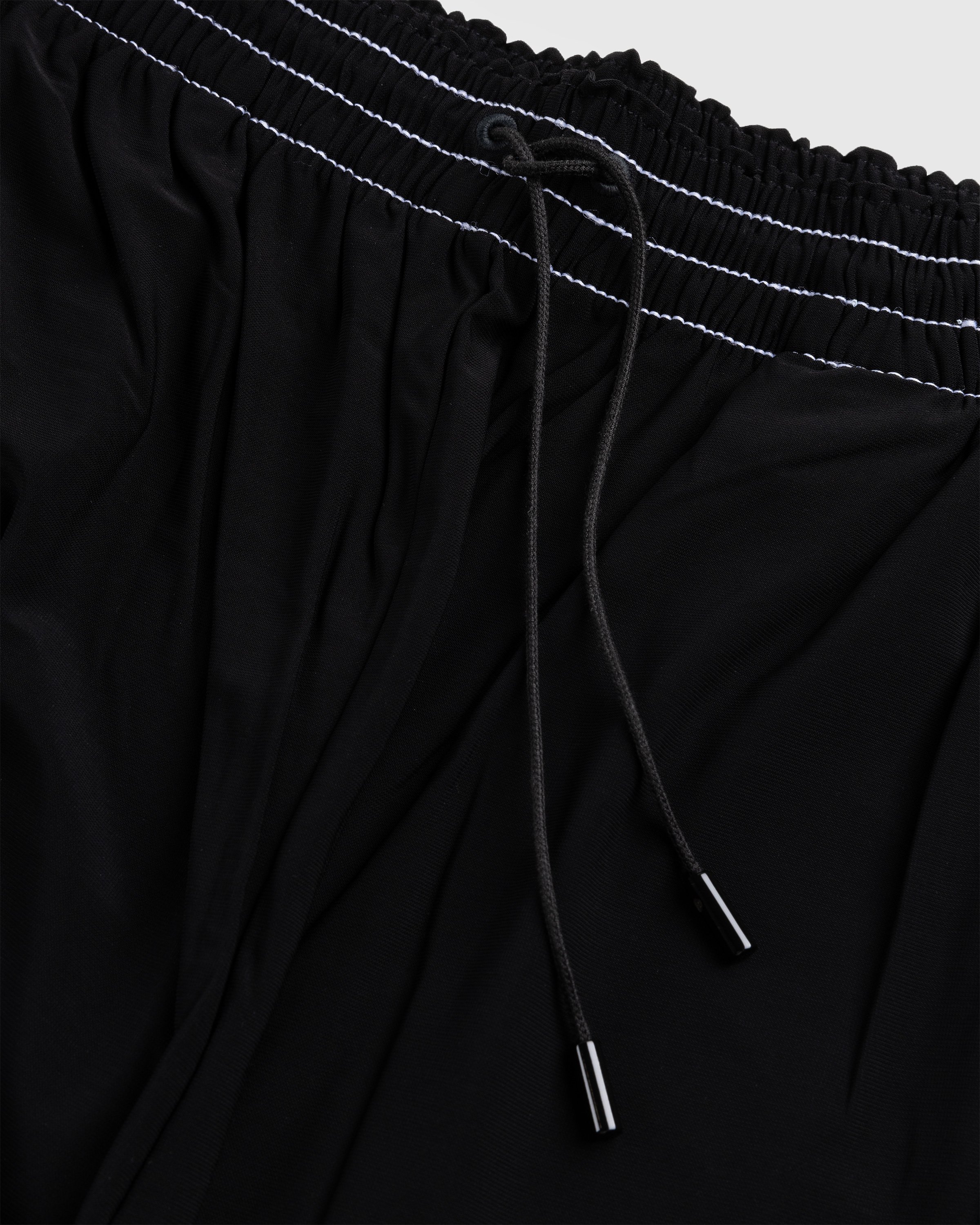 Marine Serre - Fluid Jersey Baggy Pants Black - Clothing - undefined - Image 7