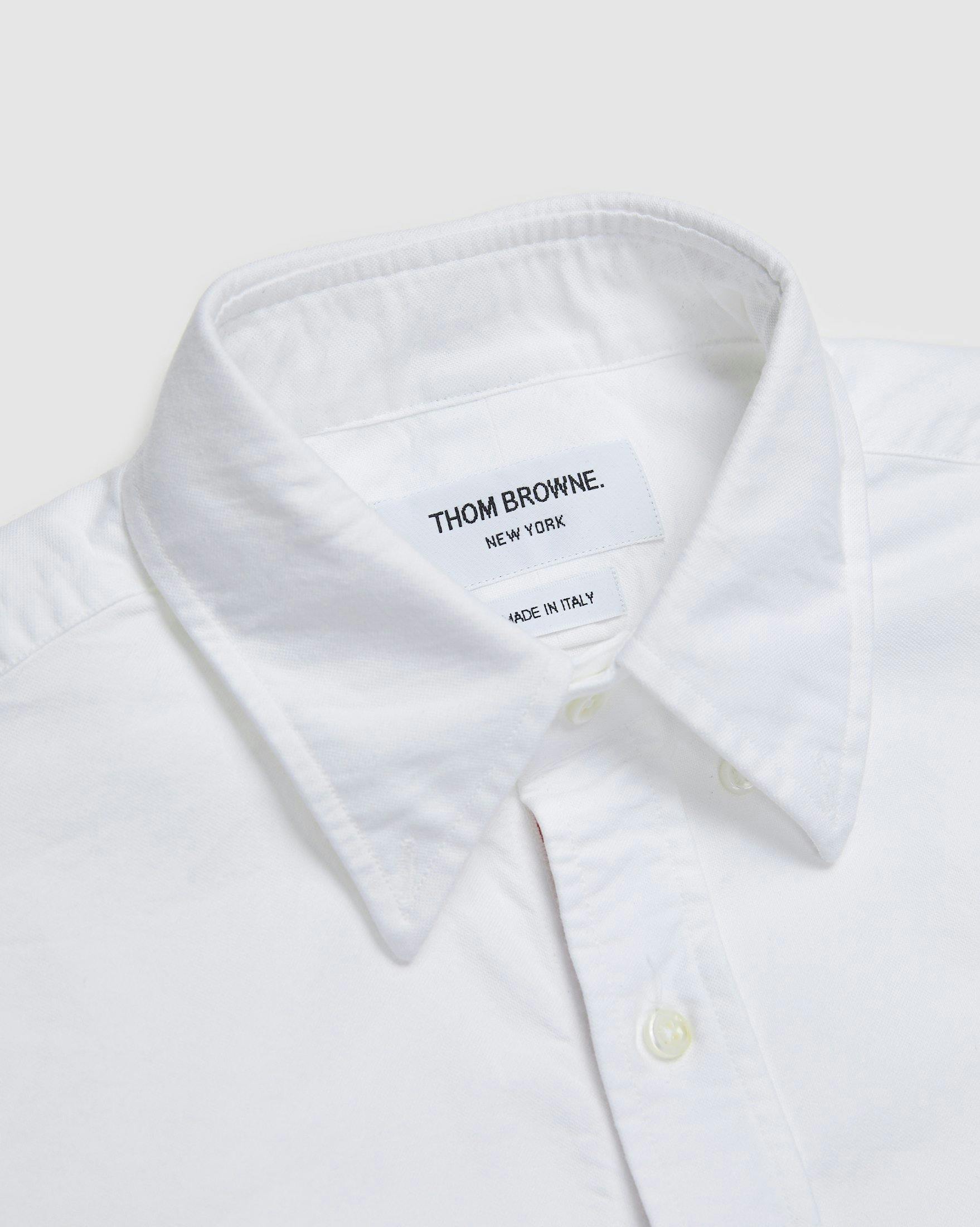 Colette Mon Amour x Thom Browne - White Eiffel Classic Shirt - Clothing - White - Image 3