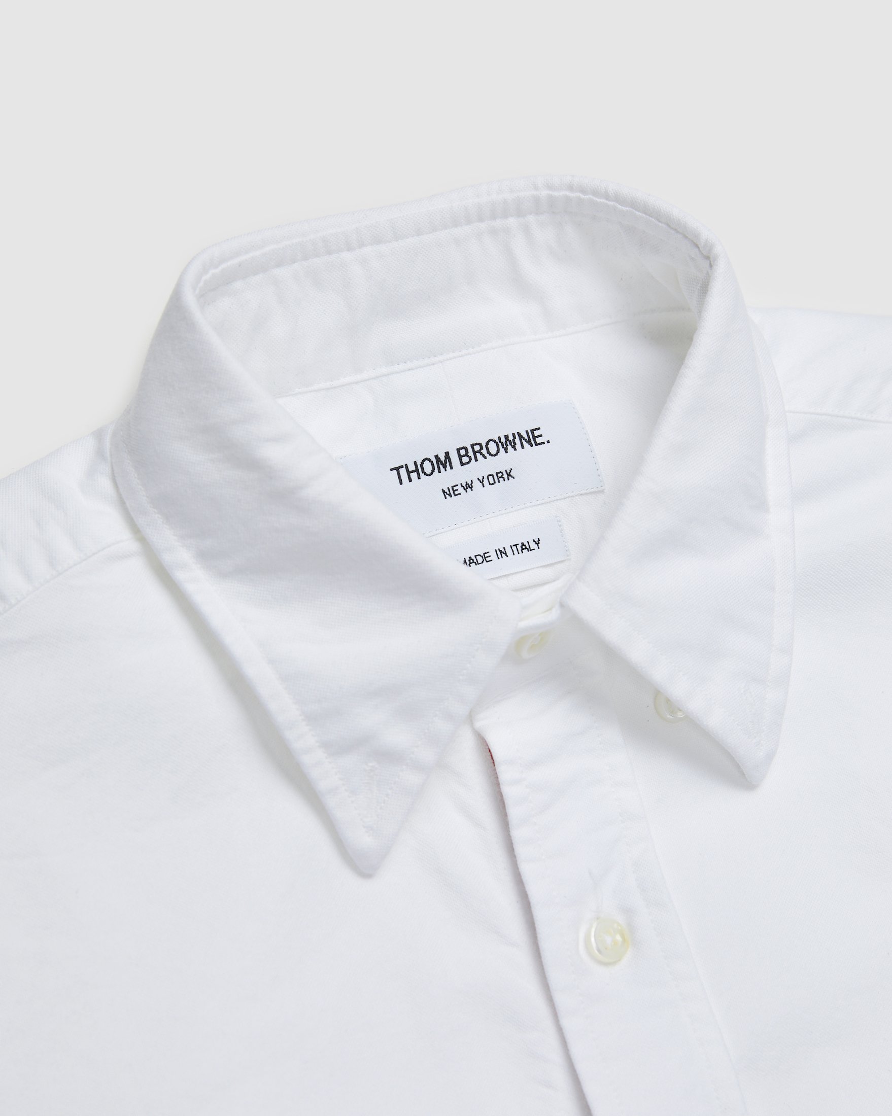 Colette Mon Amour x Thom Browne - White Peace Classic Shirt - Clothing - White - Image 3