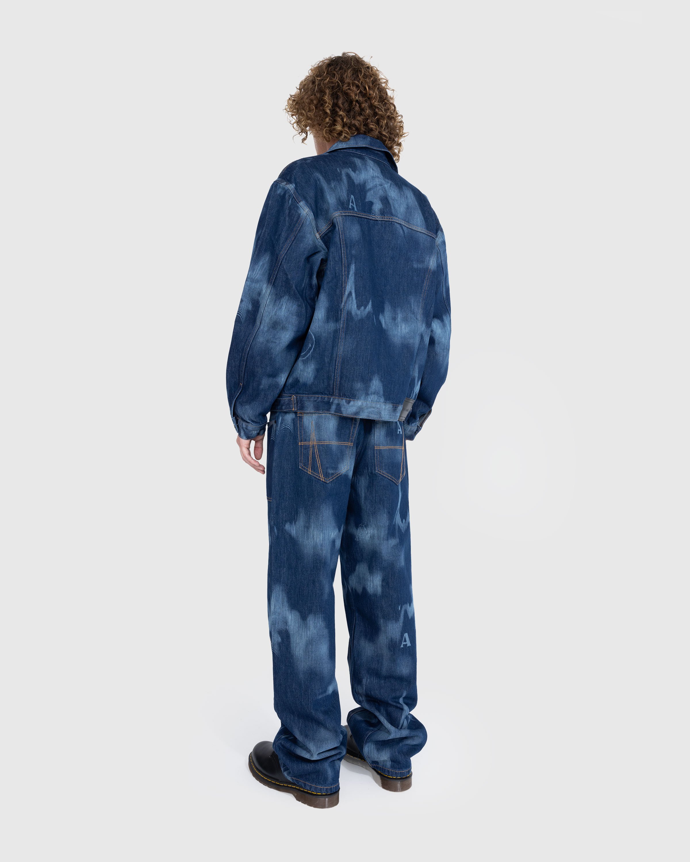Ahluwalia - Signature Low Rise Jeans Indigo - Clothing - Blue - Image 4
