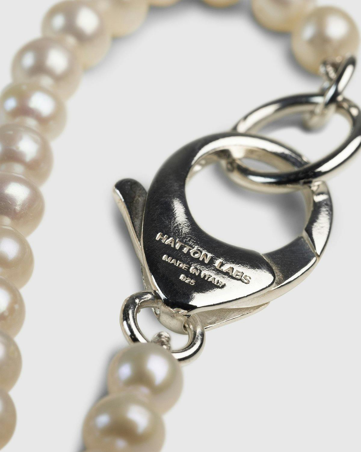 Hatton Labs - Classic Freshwater Pearl Chain White - Accessories - White - Image 2