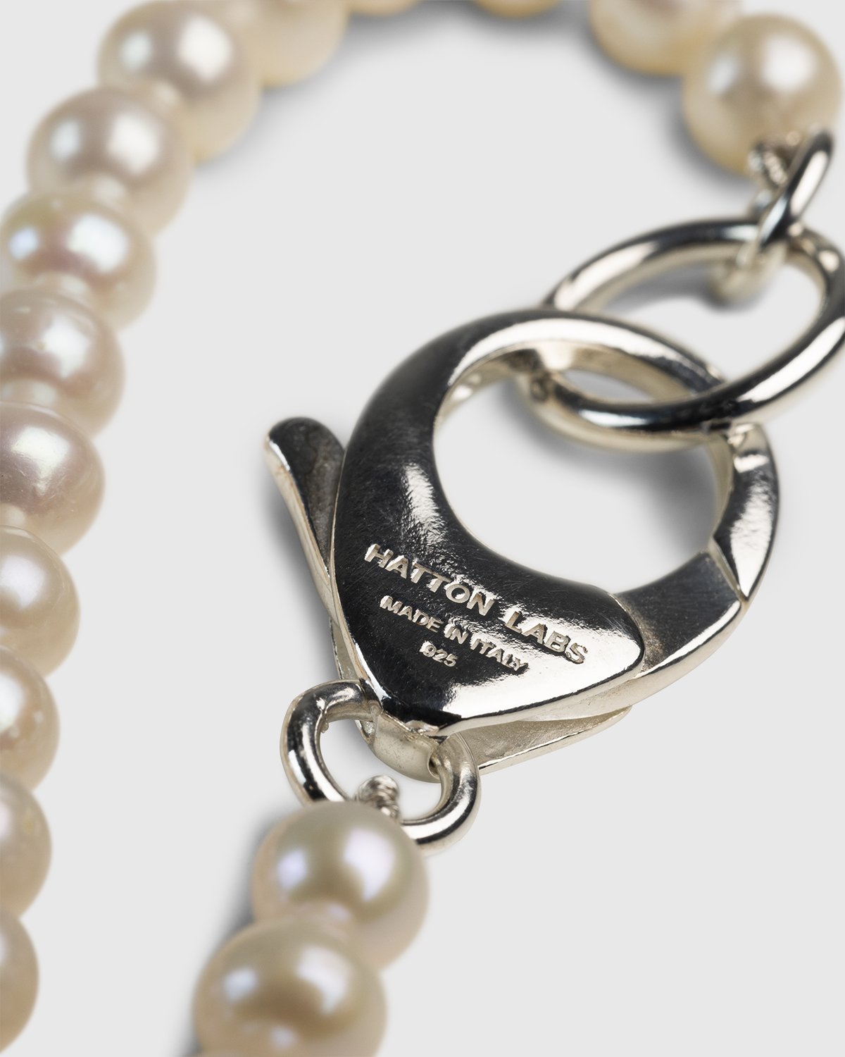 Hatton Labs - Classic Freshwater Pearl Chain White - Accessories - White - Image 2