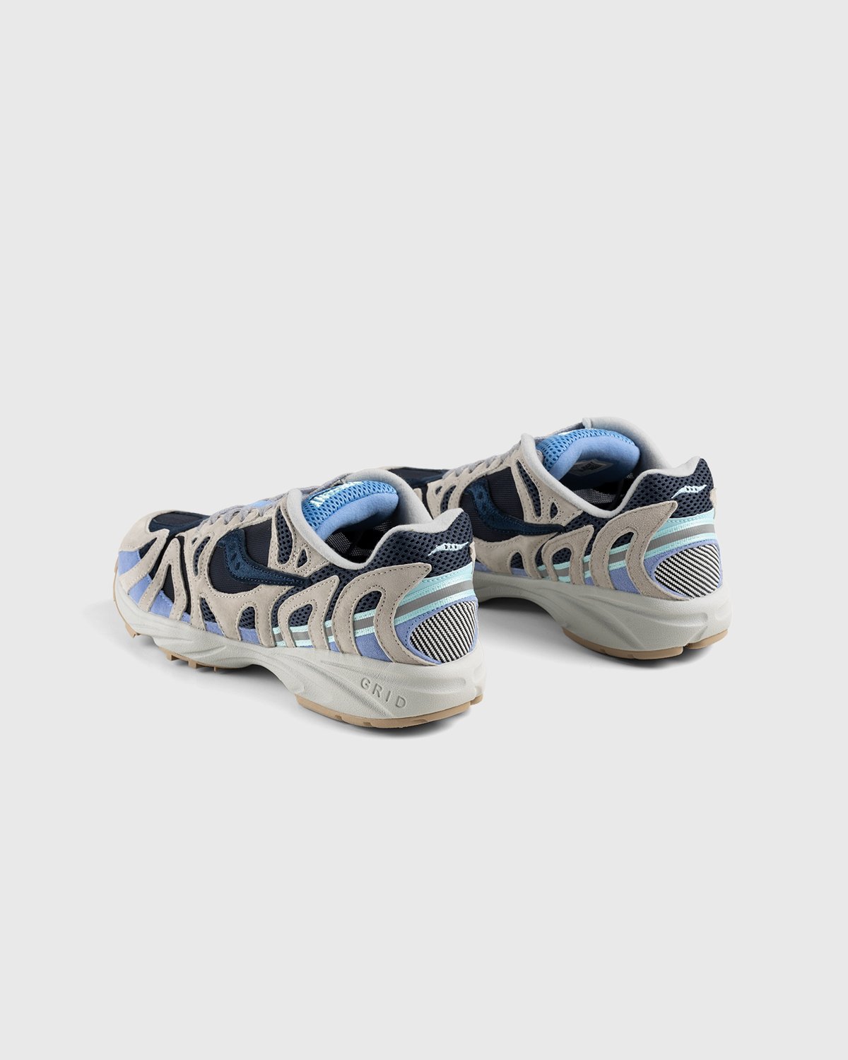 Saucony - Grid Azura 2000 Grey - Footwear - Blue - Image 3