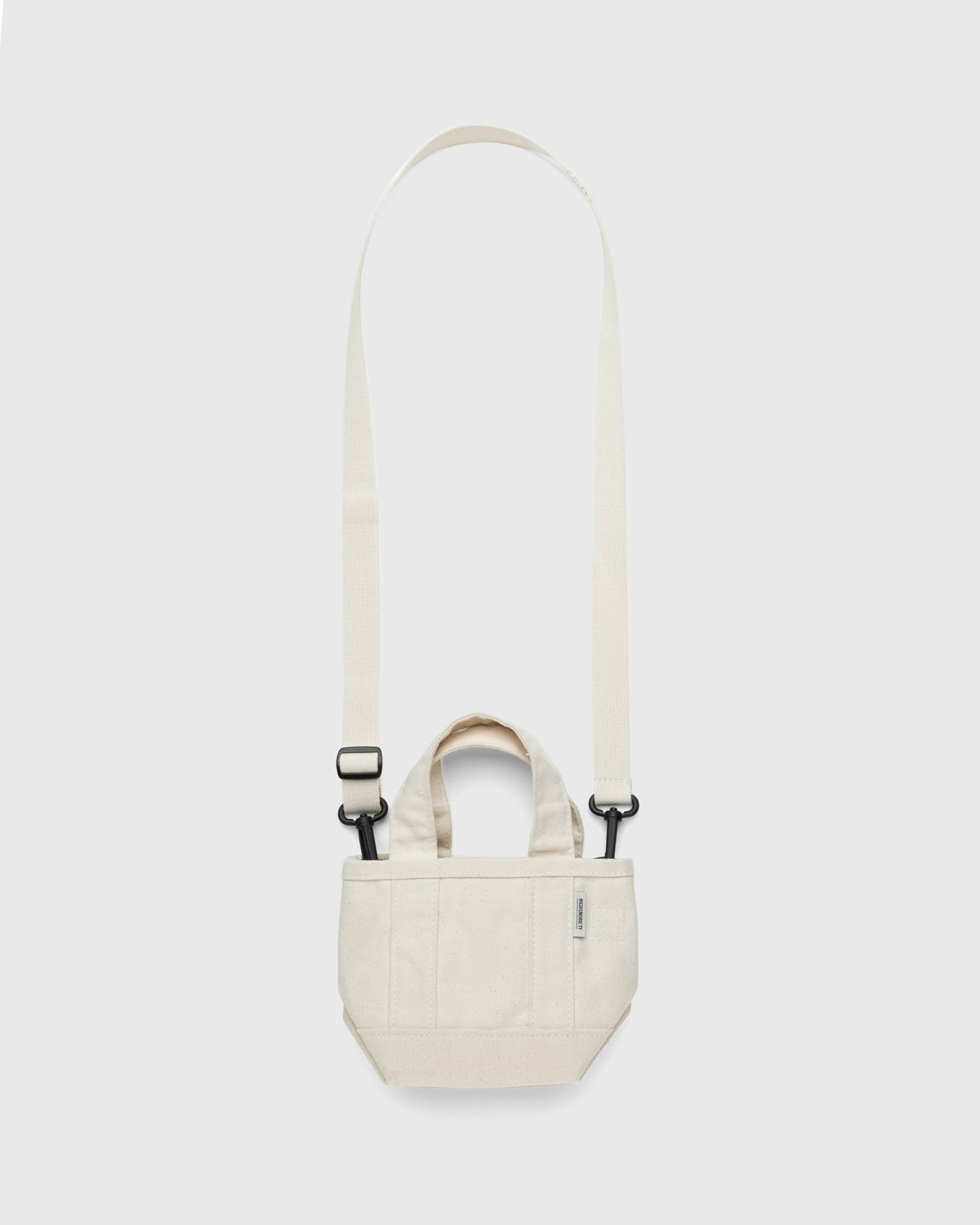 Highsnobiety - Heavy Canvas Small Crossbody Tote Natural - Accessories - Beige - Image 2