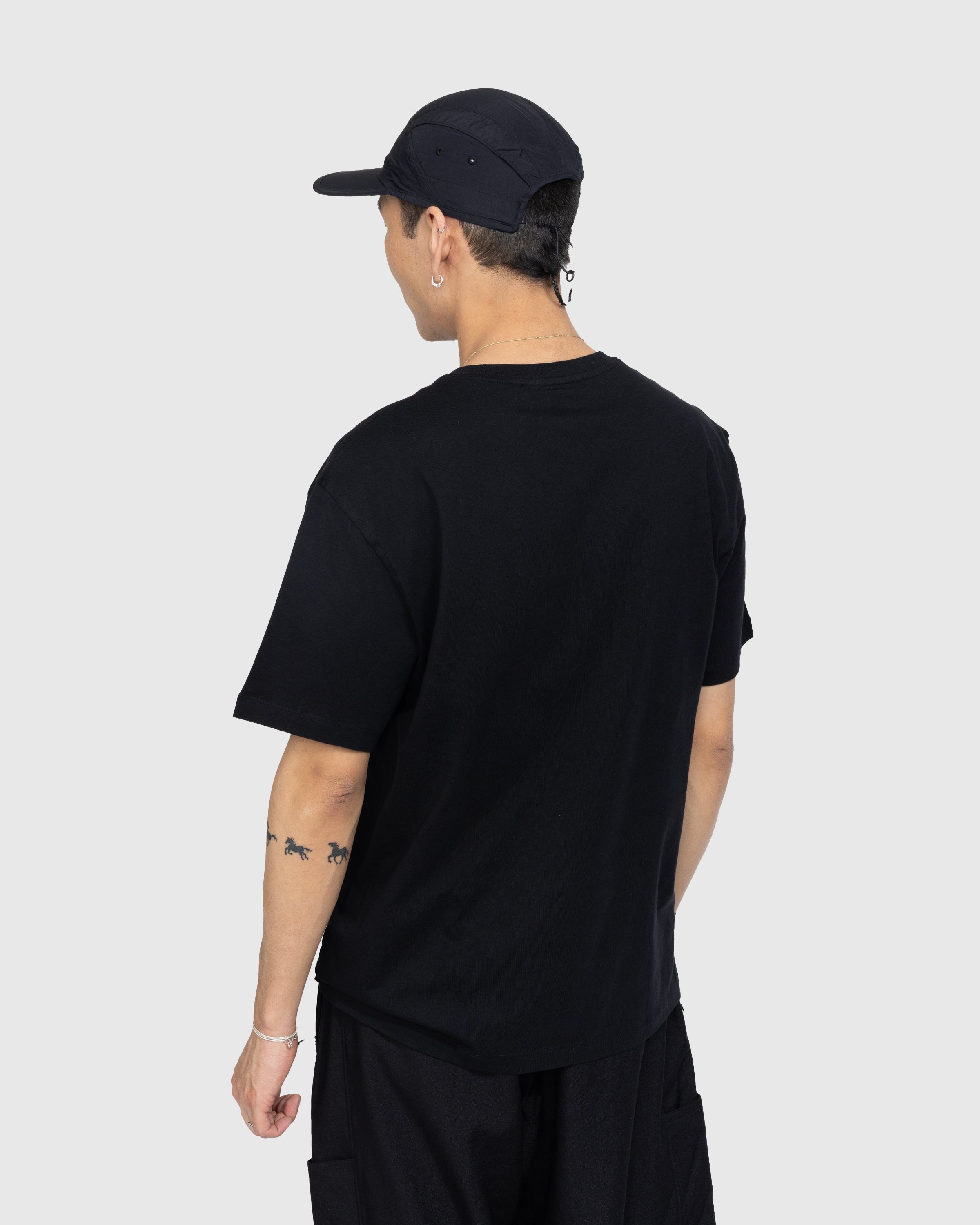 Y-3 - GFX SS T-Shirt - Clothing - Black - Image 3
