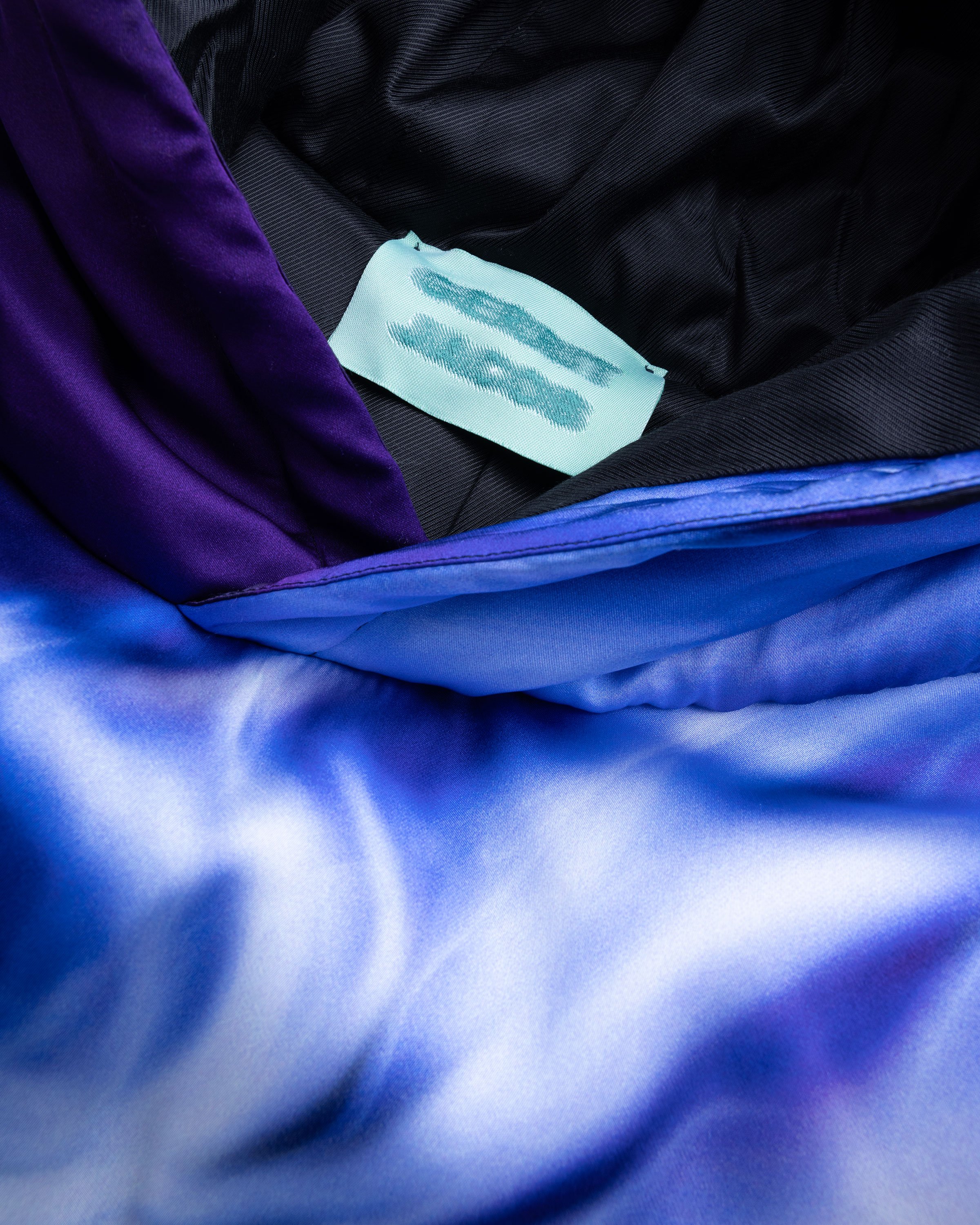 Gerrit Jacob - Satin Padded Hoodie Lilac - Clothing - Purple - Image 5